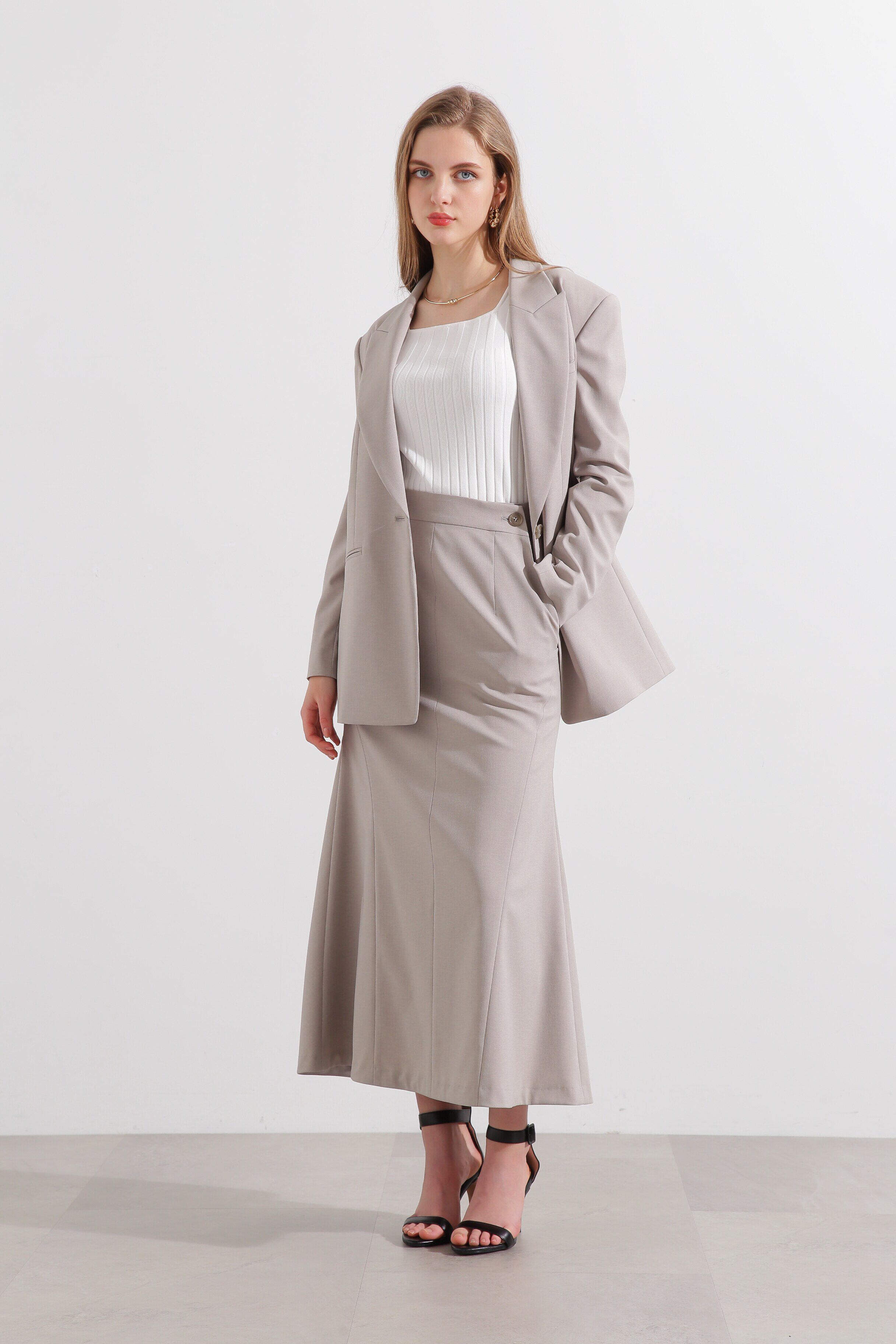  「◆ストライプセットアップスカート」|スカート|