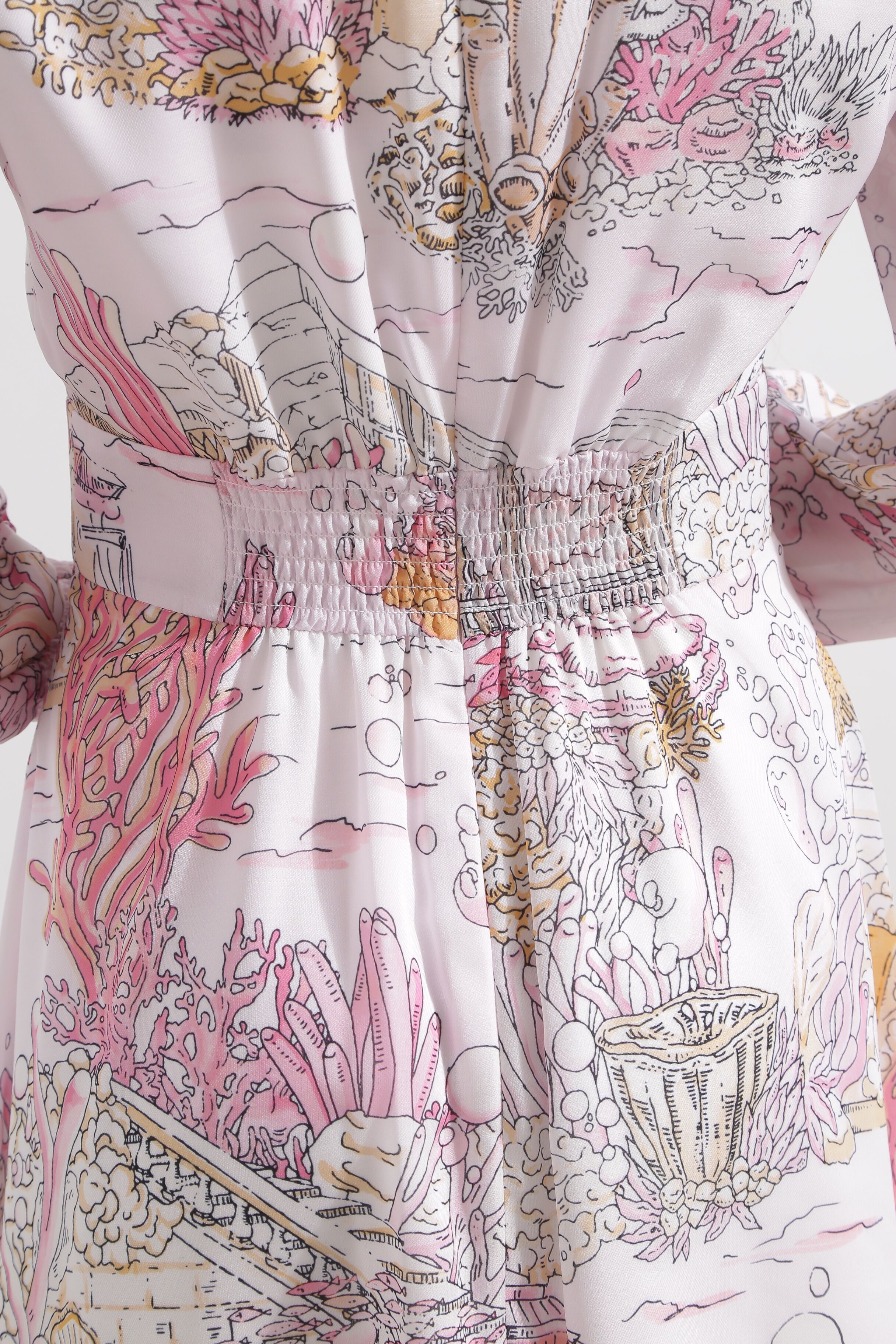  「◆ノーティカルプリントワンピース」|ワンピース|