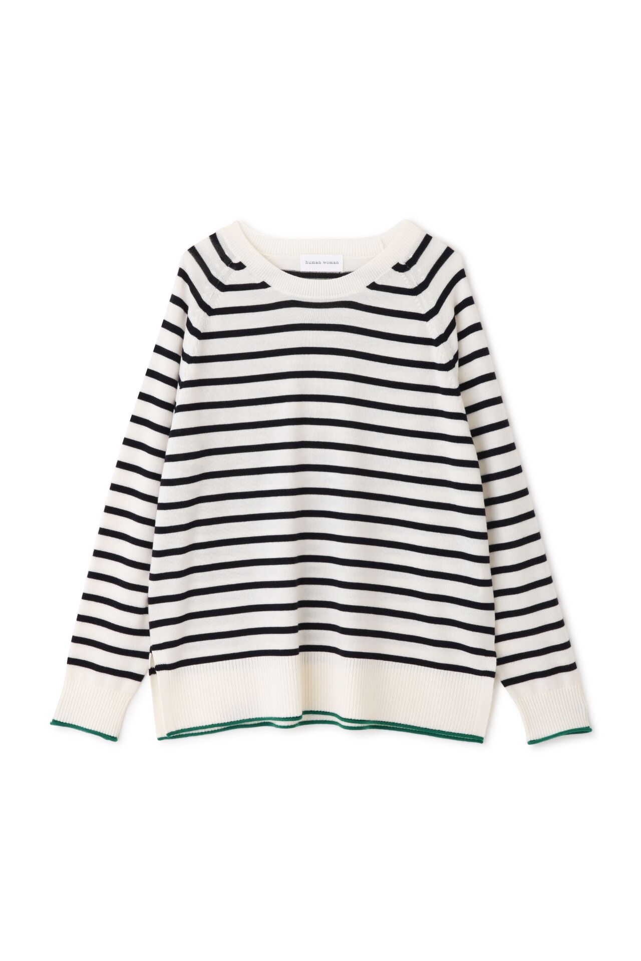  「◆梳毛ボーダーニット」|ニット・セーター|