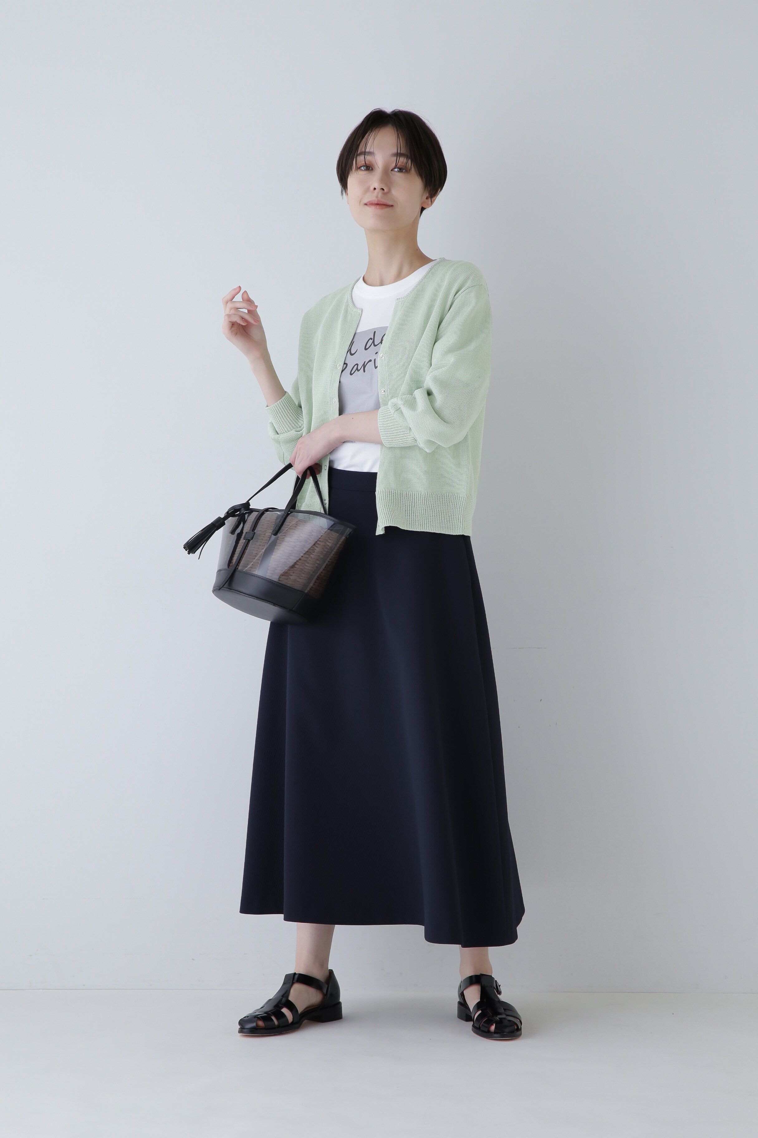  「◆ミドルゲージギマカーディガン」|ニット・セーター|