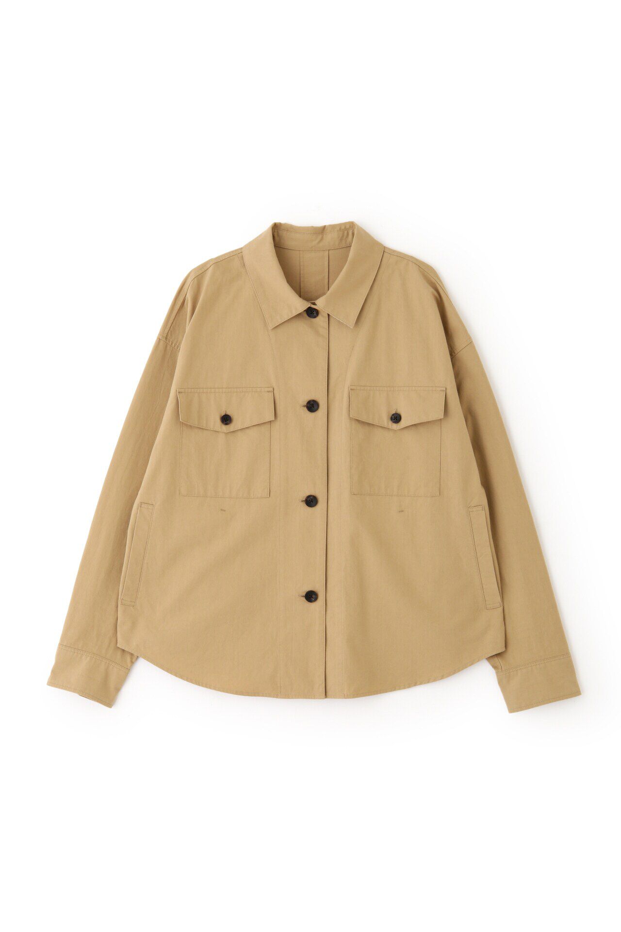  「◆近江晒シャツブルゾン」|シャツ・ブラウス|