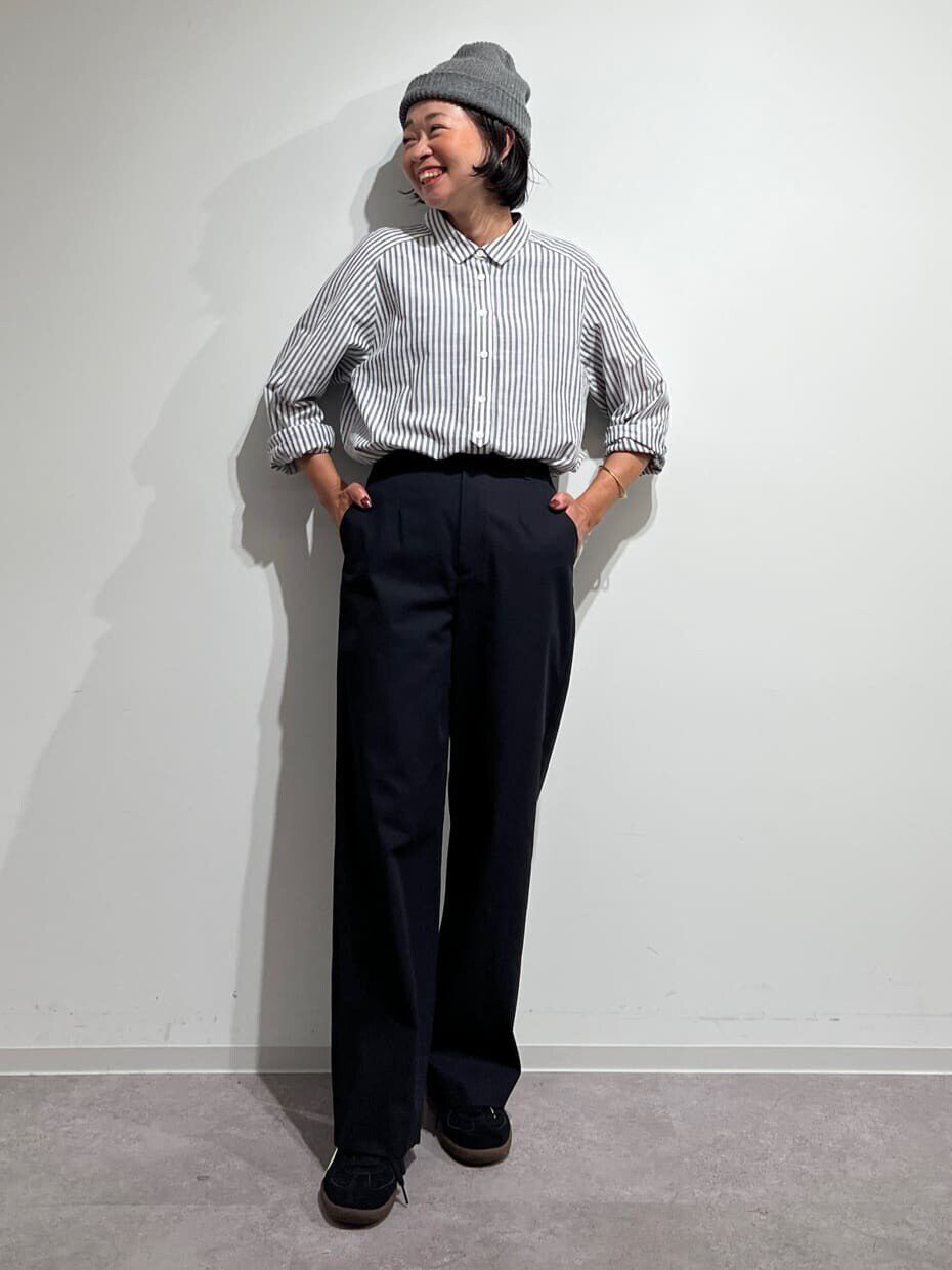  「◆コットンツイルセミワイドパンツ」|その他|