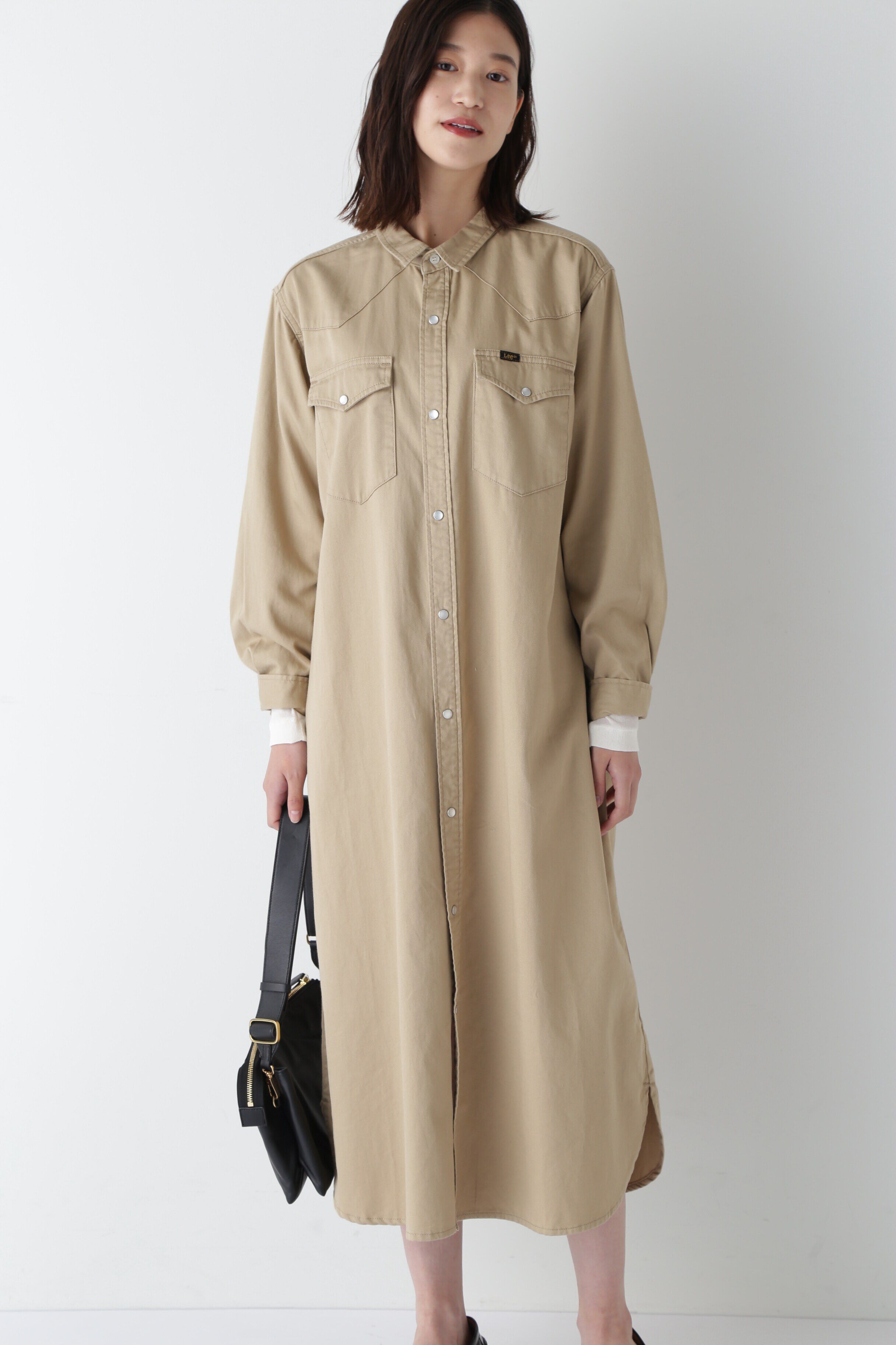  「◆ウェスタンワンピース」|ワンピース|ベージュ