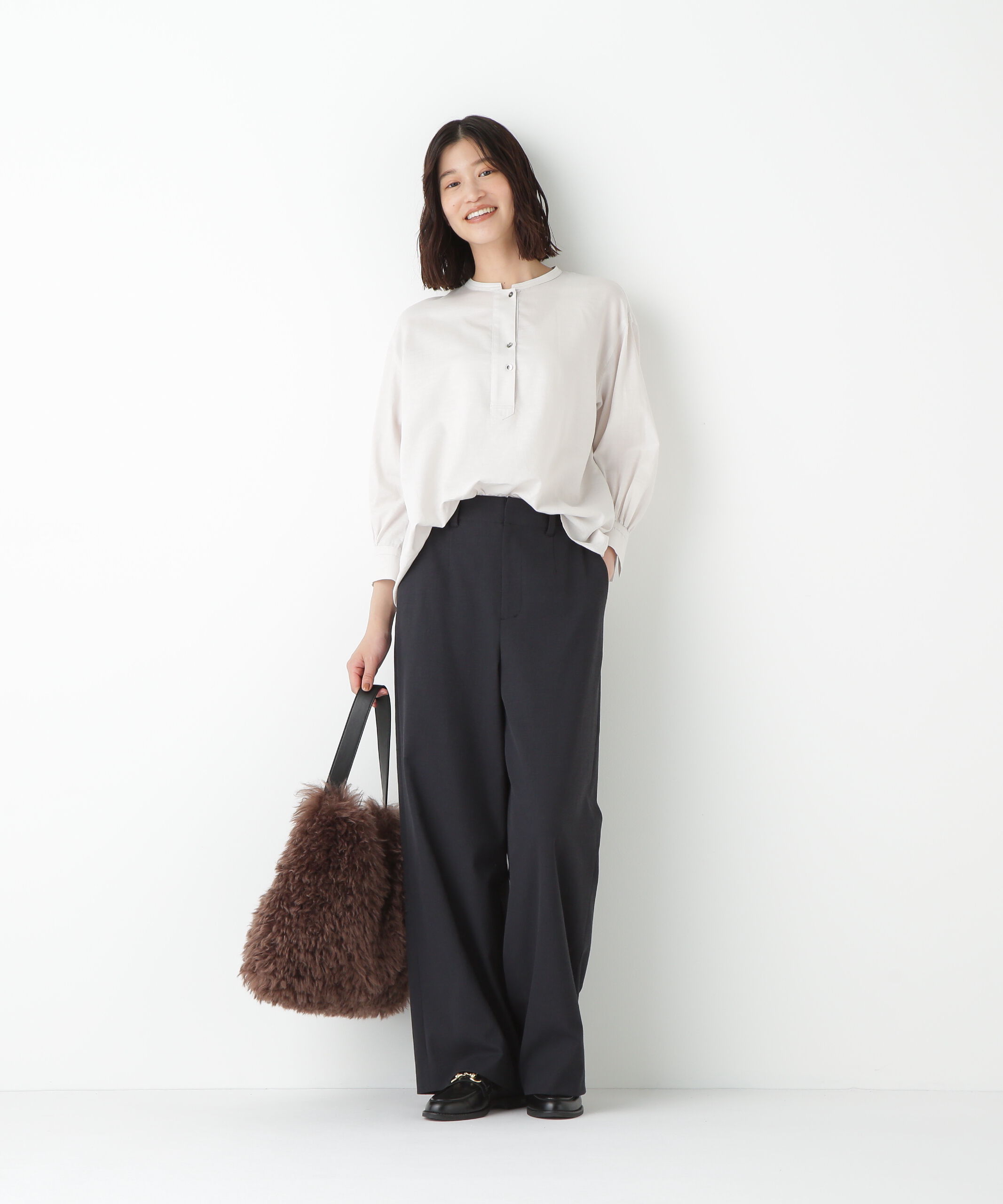  「◆シェルタリングドライオックスセミワイドパンツ」|その他|