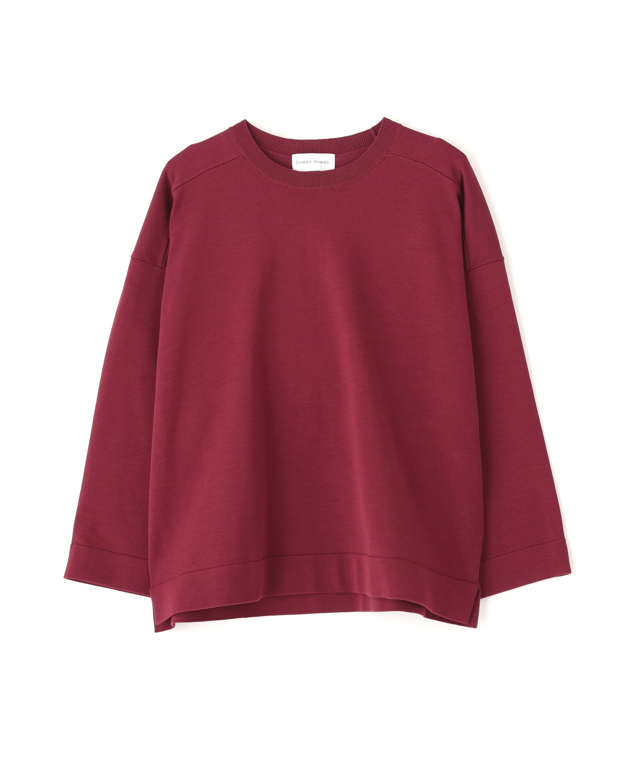  「◆オーガニックコットン混プレーティングプルオーバー」|ニット・セーター|