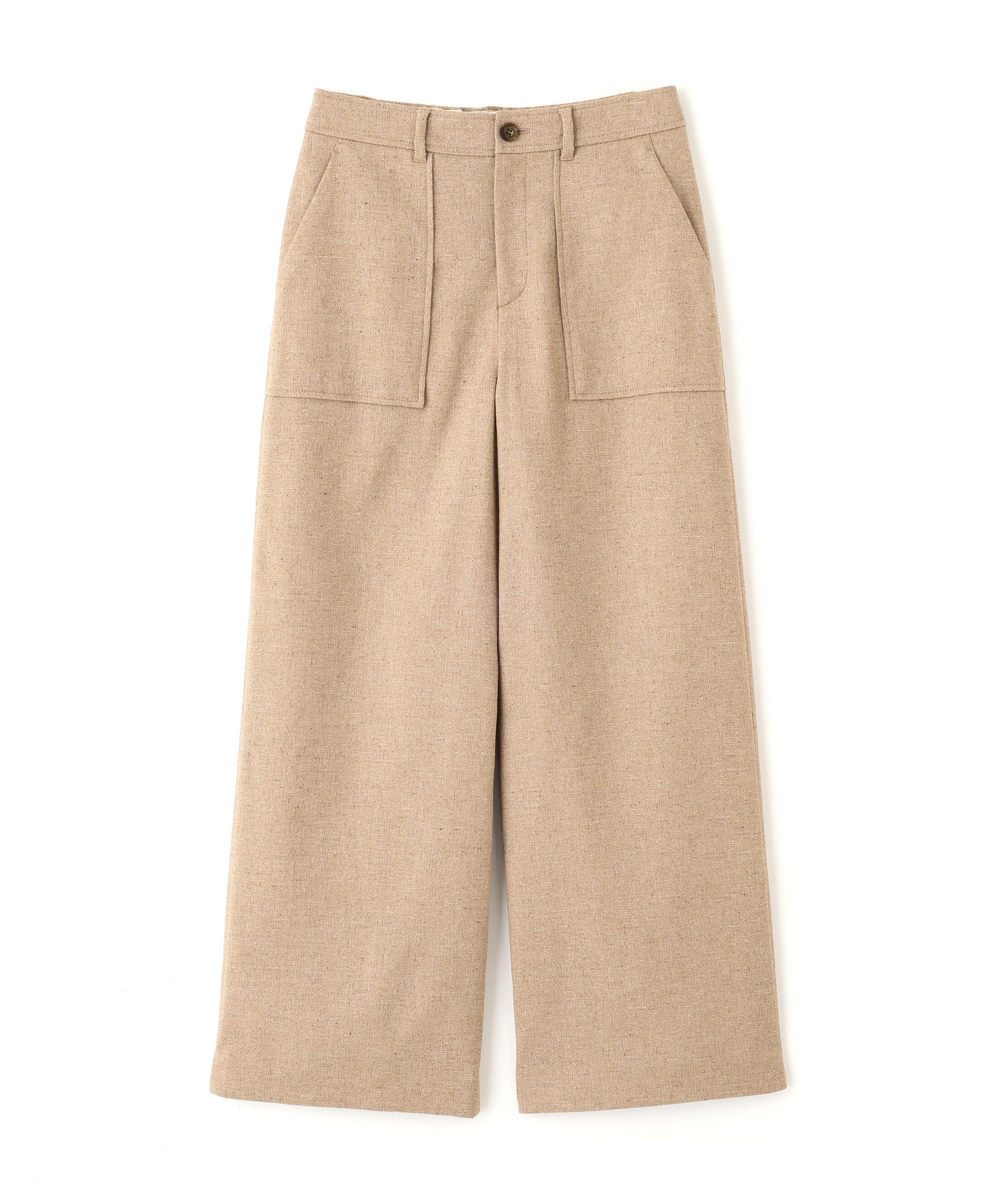  「◆シルクネップツイルツィードベイカーセミワイドパンツ」|その他|