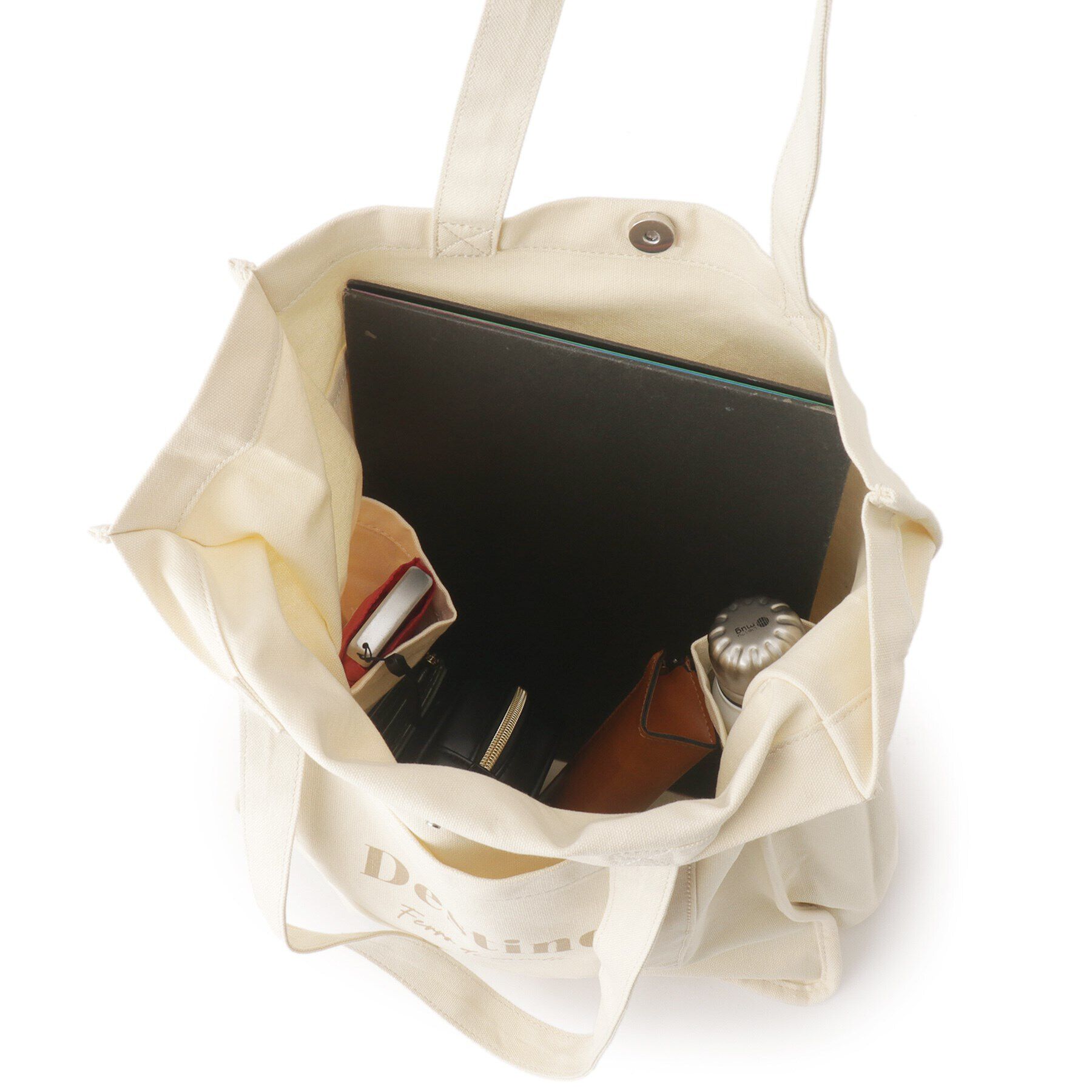 SHOO･LA･RUE「【推し活／A4】うちわも入るキャンバストート」|トートバッグ|