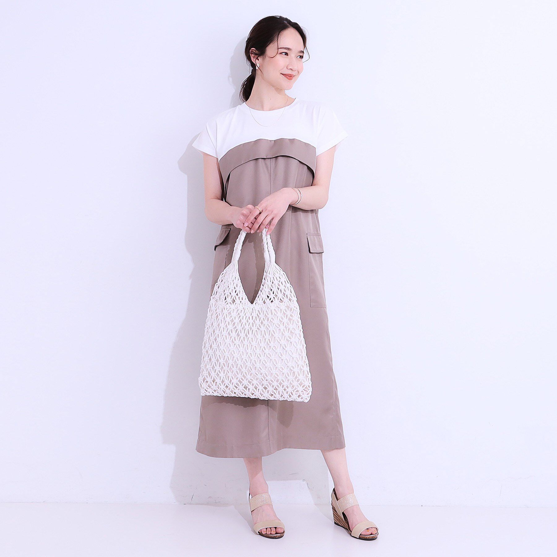 SHOO･LA･RUE「マクラメトートバッグ」|トートバッグ|