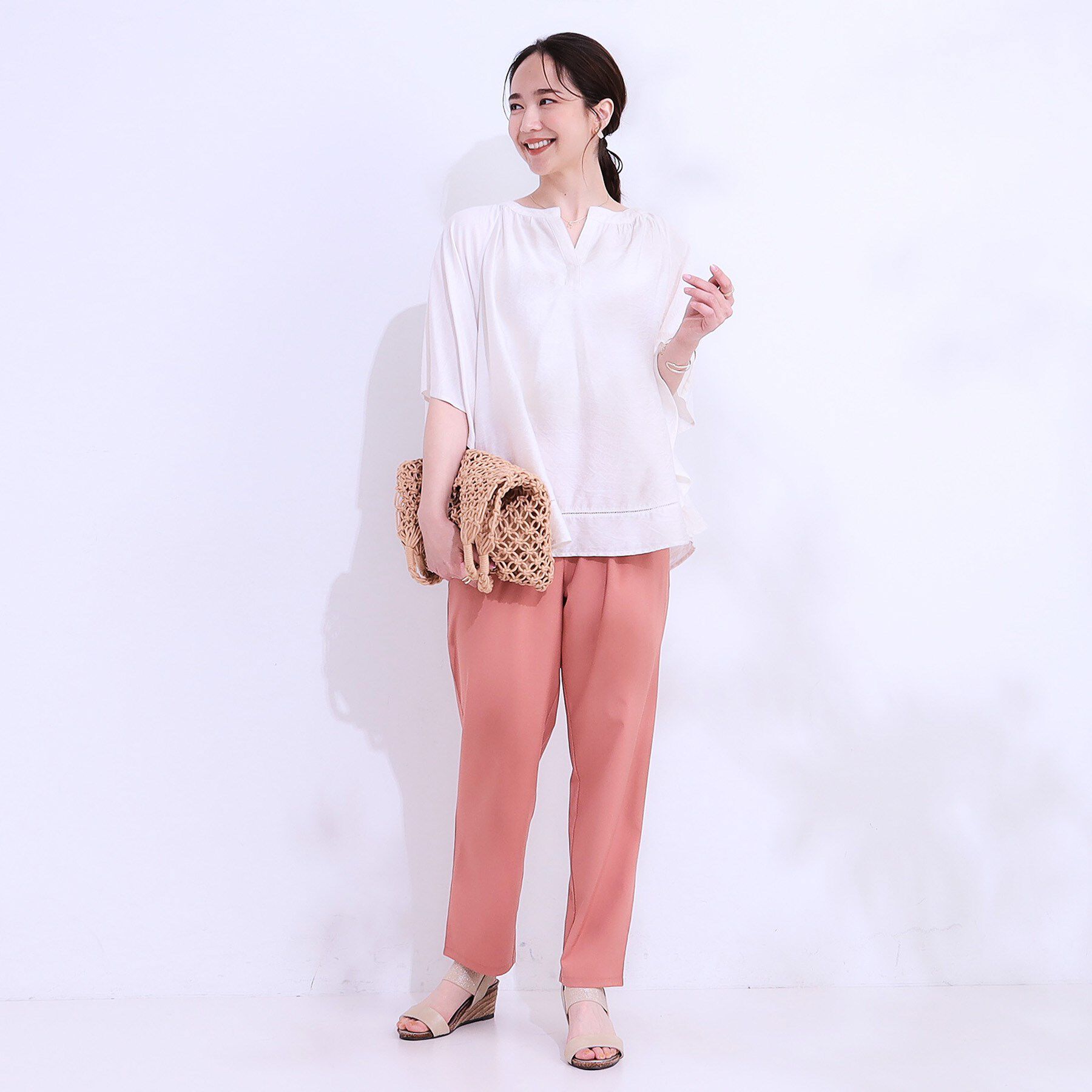 SHOO･LA･RUE「マクラメトートバッグ」|トートバッグ|