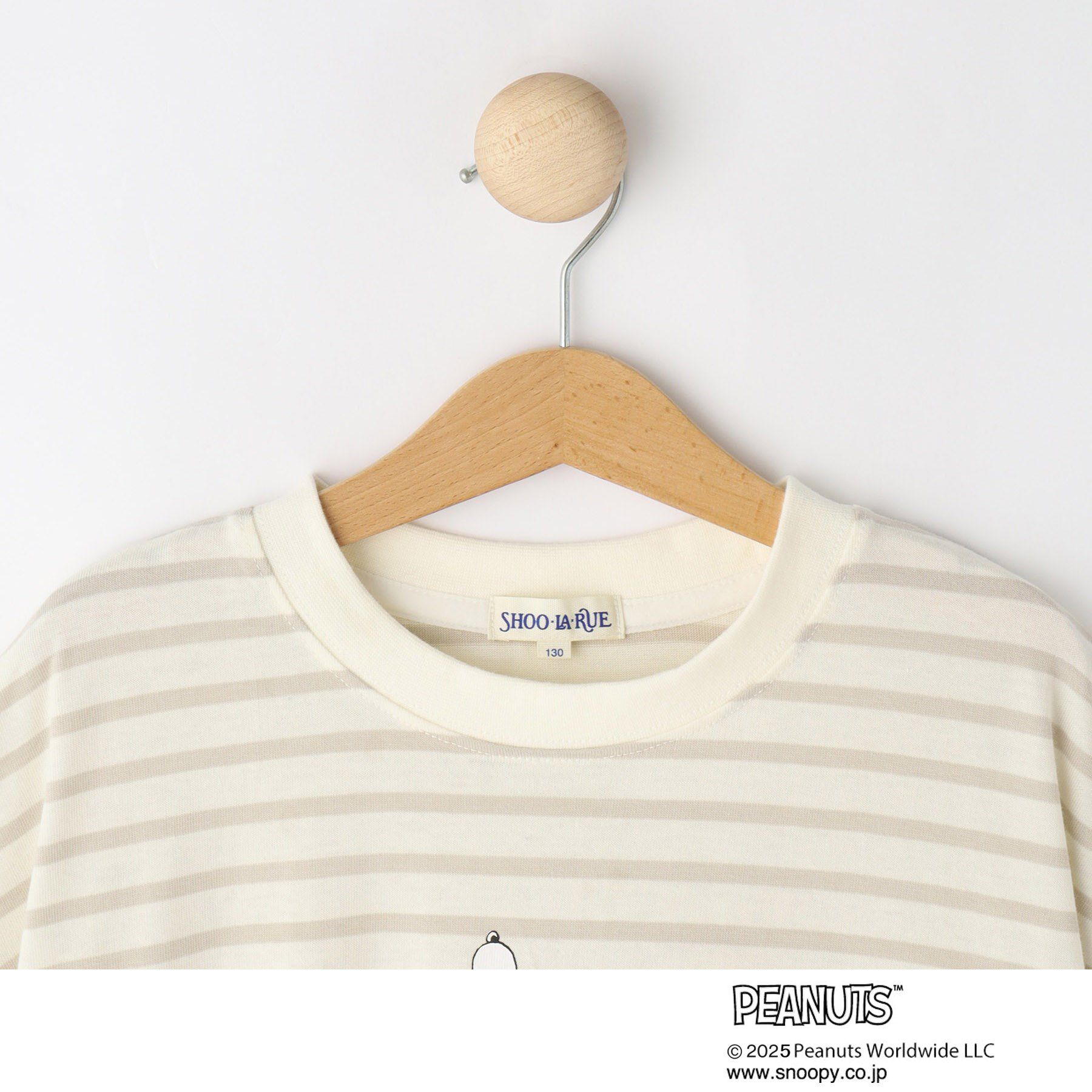 SHOO･LA･RUE「【PEANUTS】ボーダーTシャツ」|Tシャツ・カットソー|