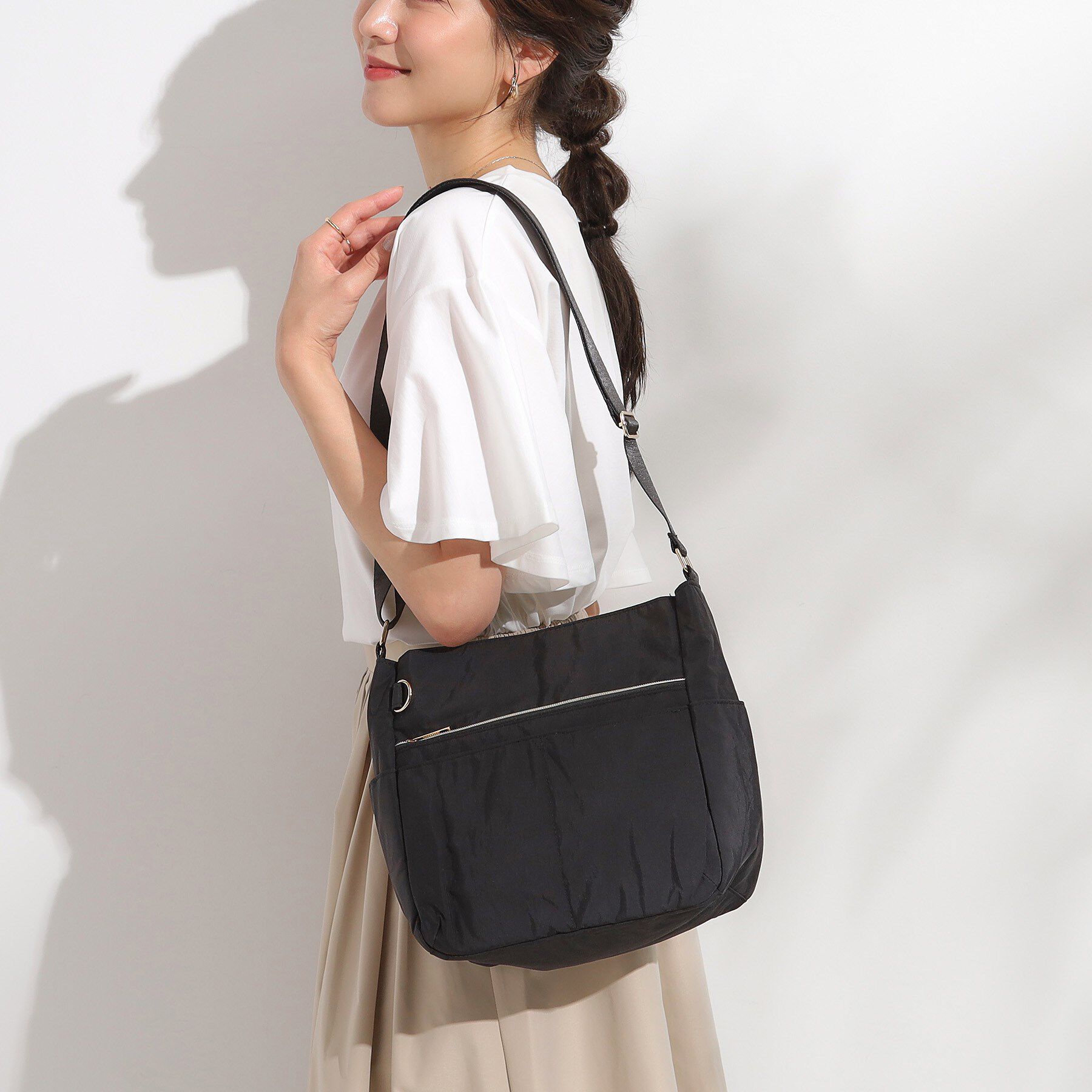 SHOO･LA･RUE「【撥水】10ポケットショルダーバッグ」|ショルダー・メッセンジャー|