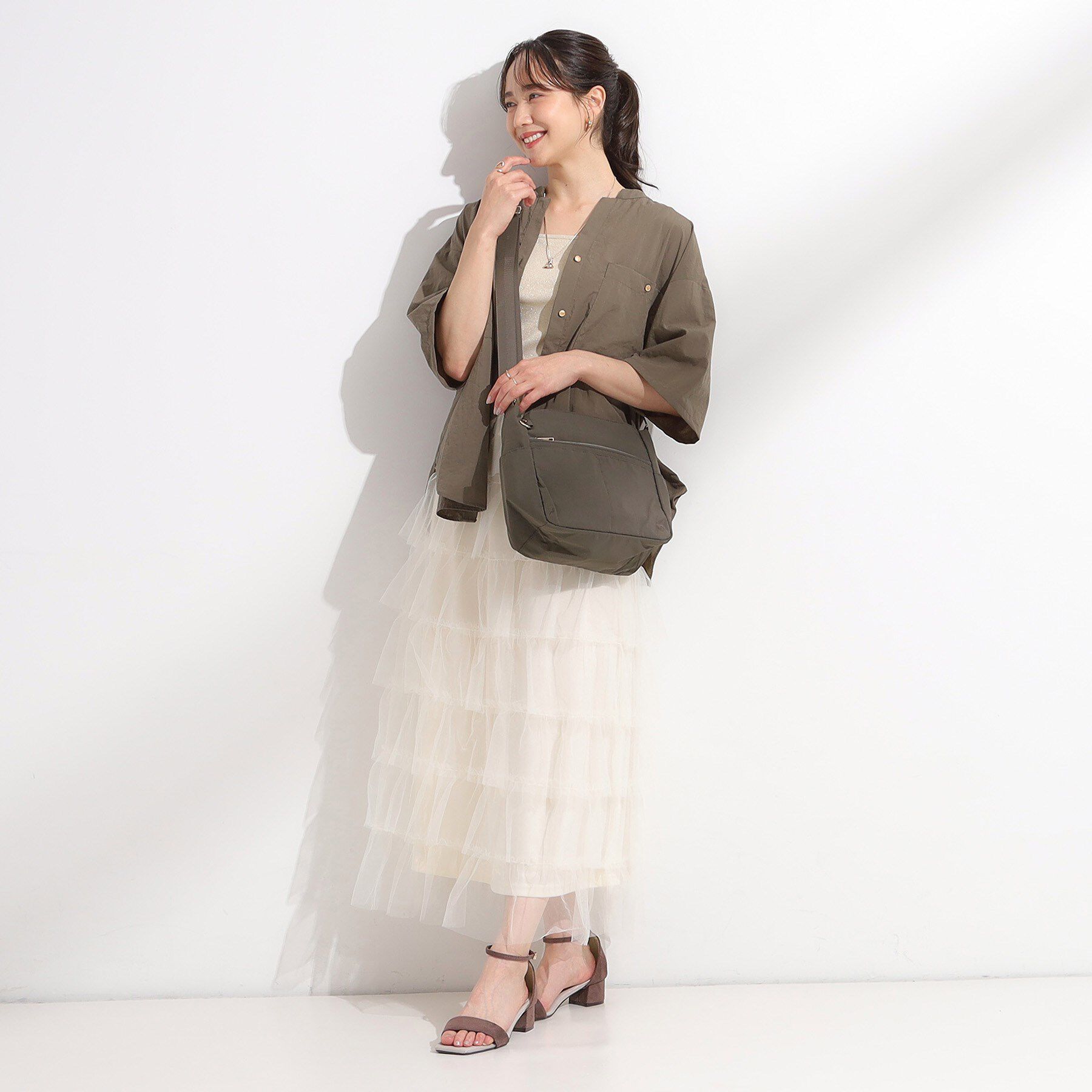 SHOO･LA･RUE「【撥水】10ポケットショルダーバッグ」|ショルダー・メッセンジャー|