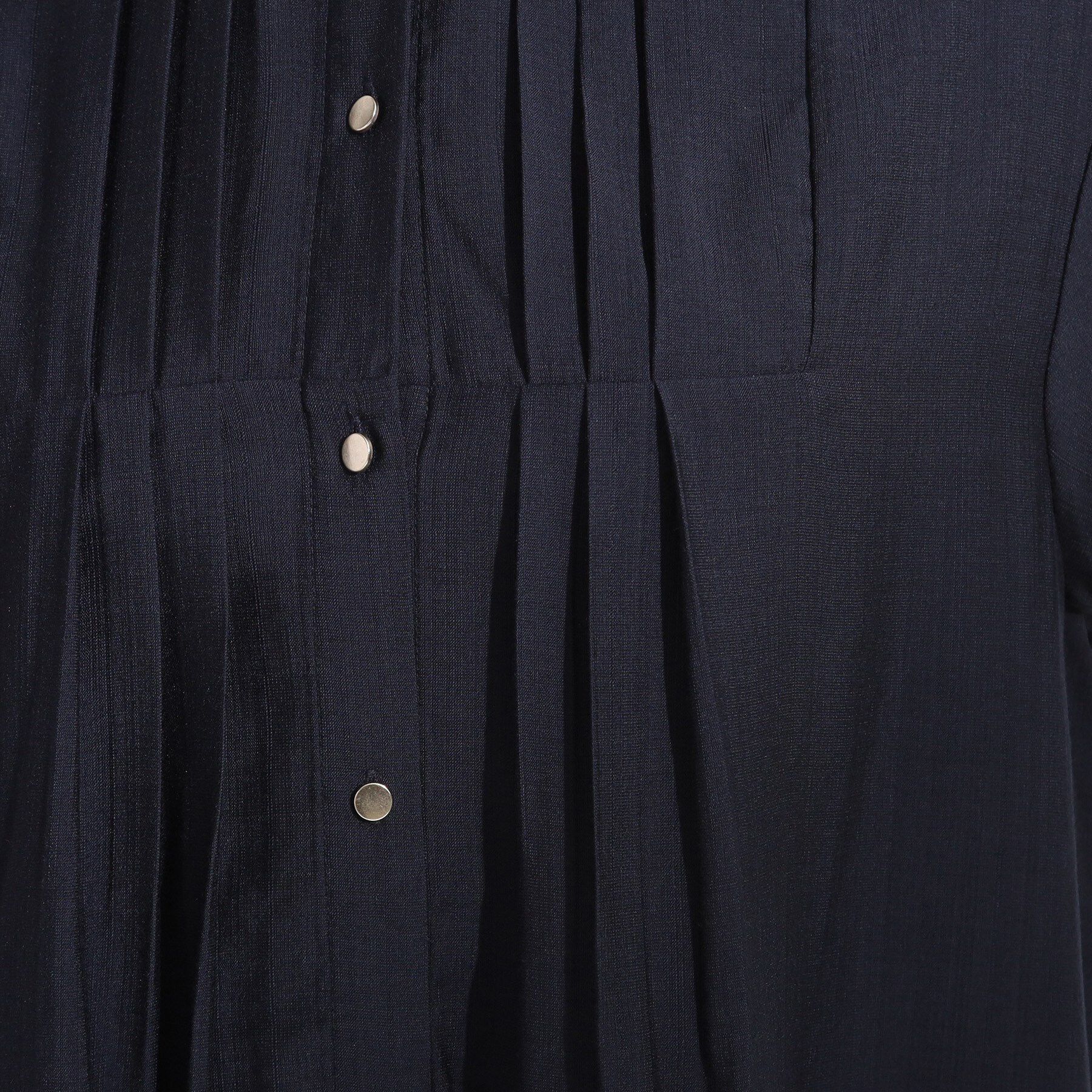 SHOO･LA･RUE「【S-LL/ひんやり】インせず決まる タックプリーツシャツ」|シャツ・ブラウス|