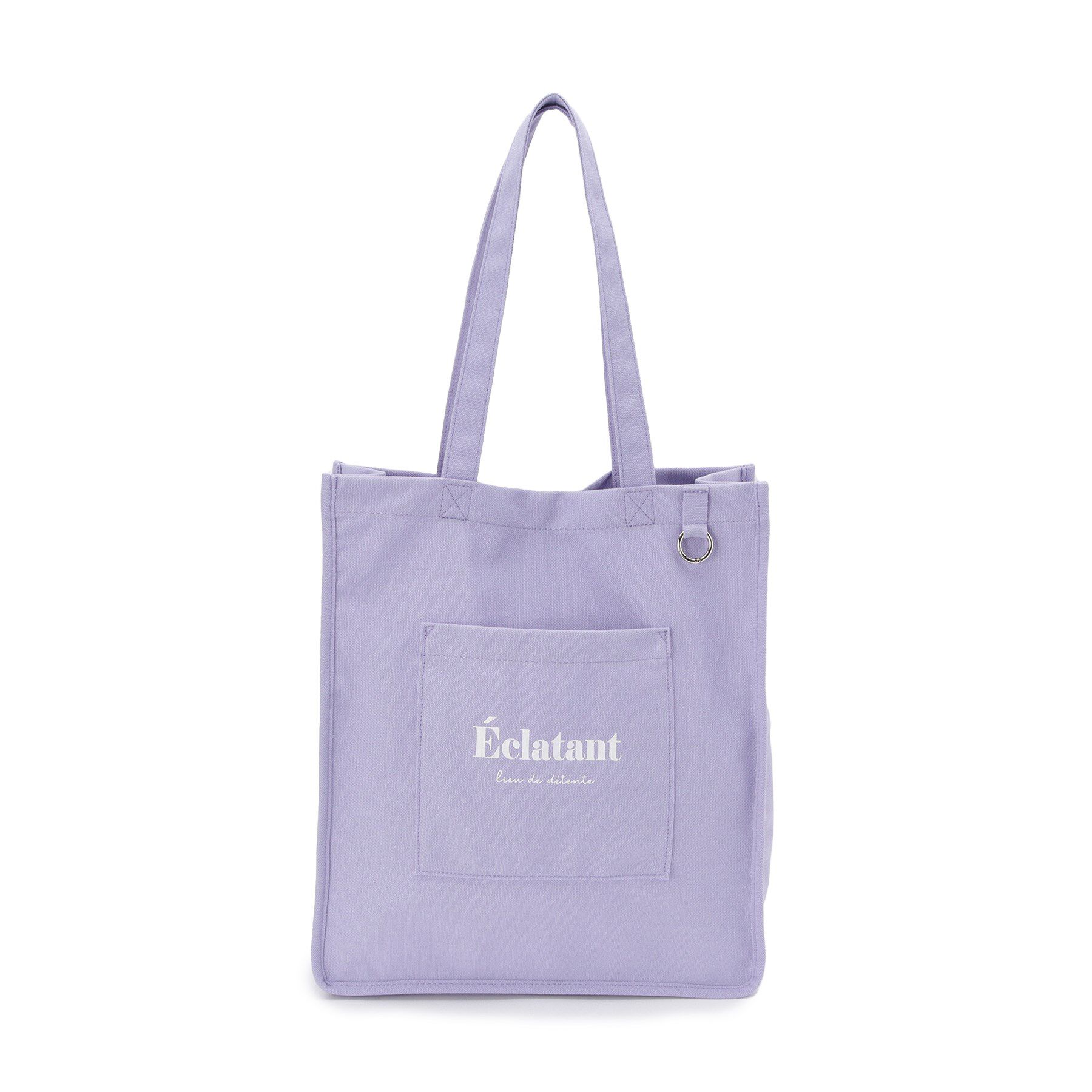 SHOO･LA･RUE「【ラッキーカラー/推し活にも】うちわも入るキャンバストートバッグ」|トートバッグ|