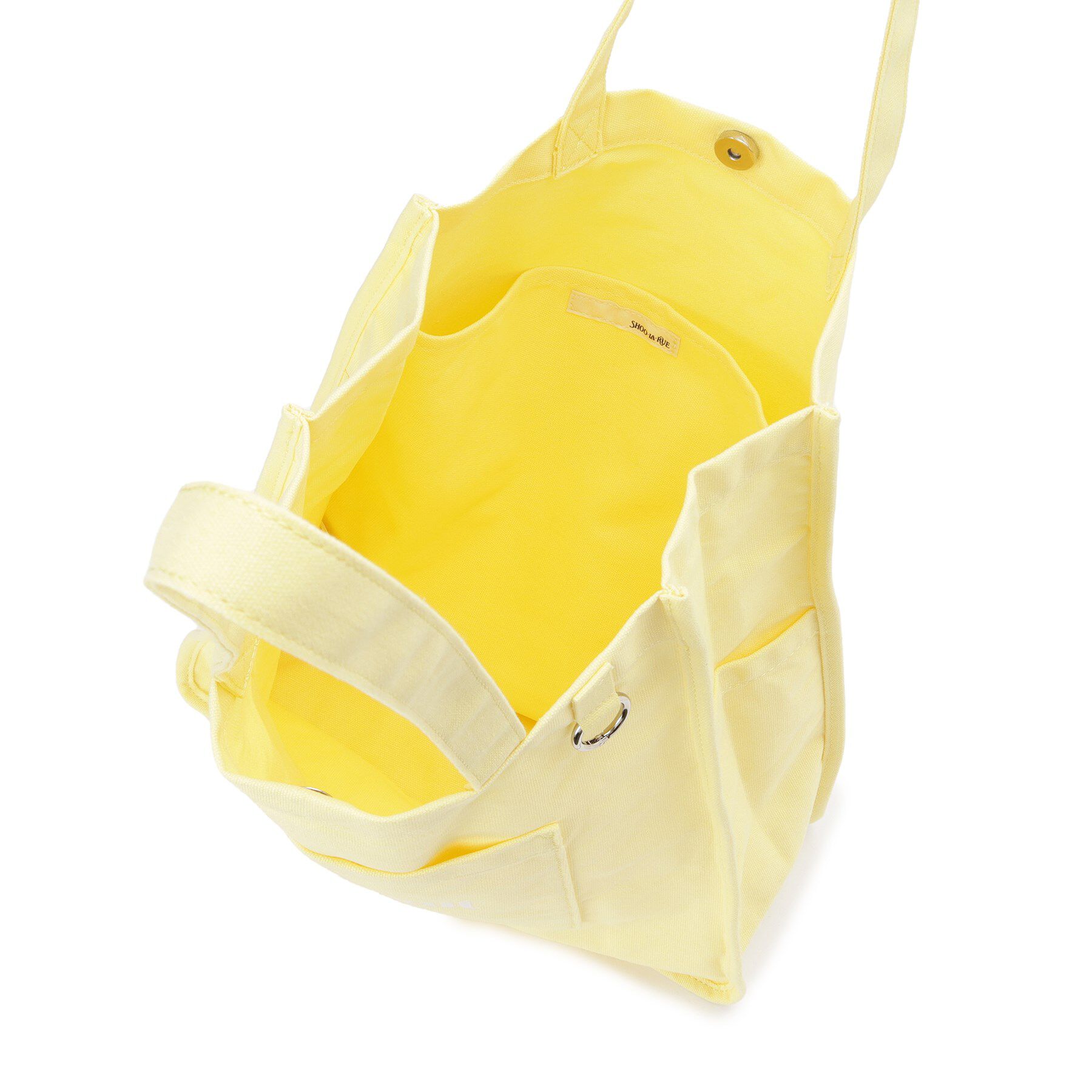 SHOO･LA･RUE「【ラッキーカラー/推し活にも】うちわも入るキャンバストートバッグ」|トートバッグ|