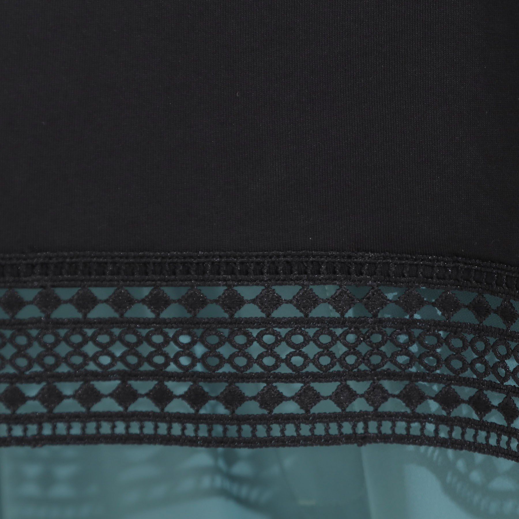 SHOO･LA･RUE「【S-LL/ひんやり】インせず決まる 楽してきれいなレース付きトップス」|Tシャツ・カットソー|