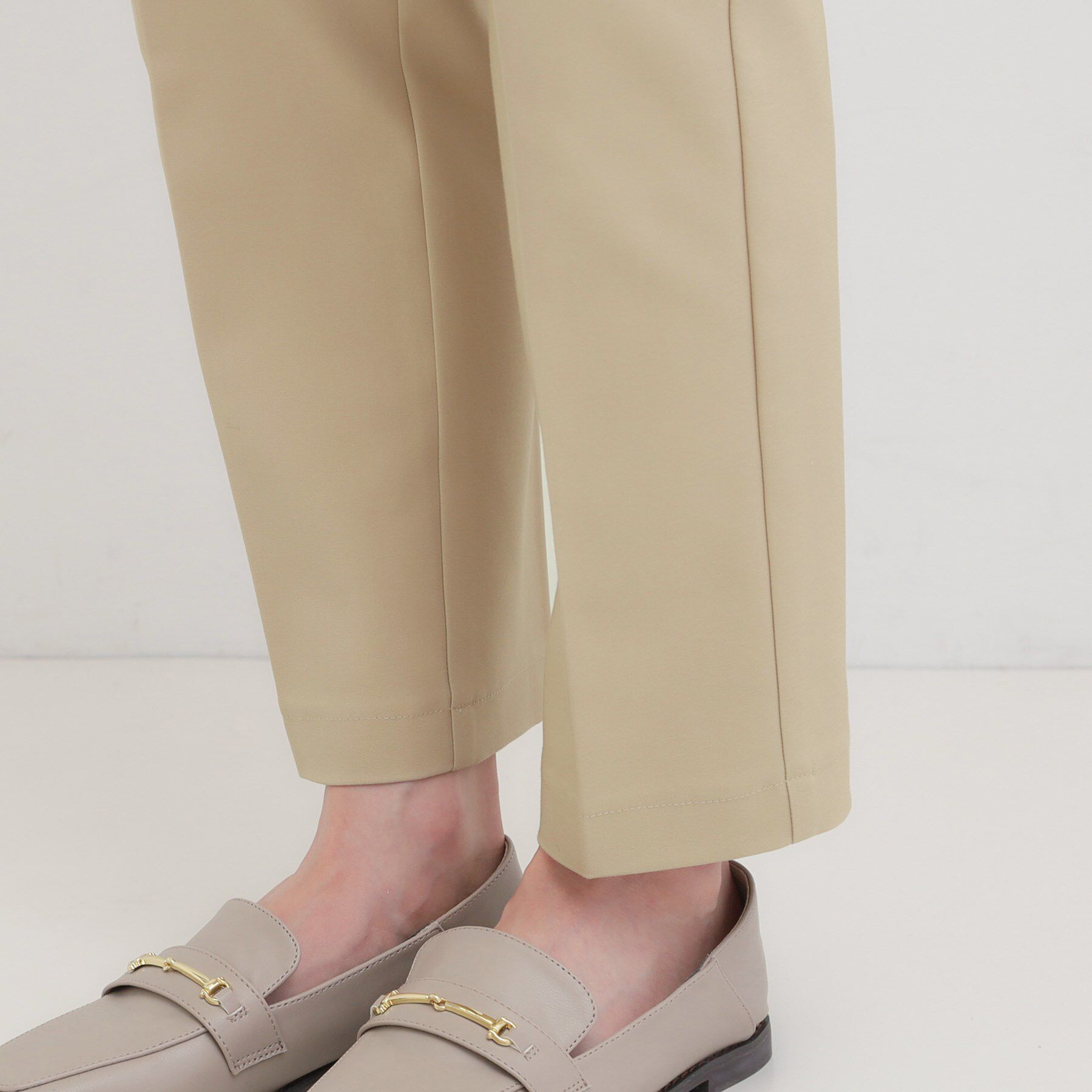 SHOO･LA･RUE「【洗濯機可/S-3L/美脚シルエット】ソフトスティックパンツ」|その他|