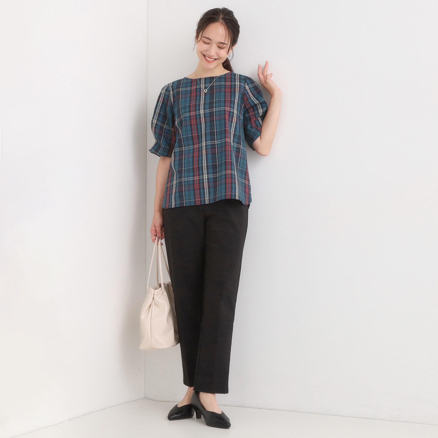 SHOO･LA･RUE「【洗濯機可/S-3L/美脚シルエット】ソフトスティックパンツ」|その他|