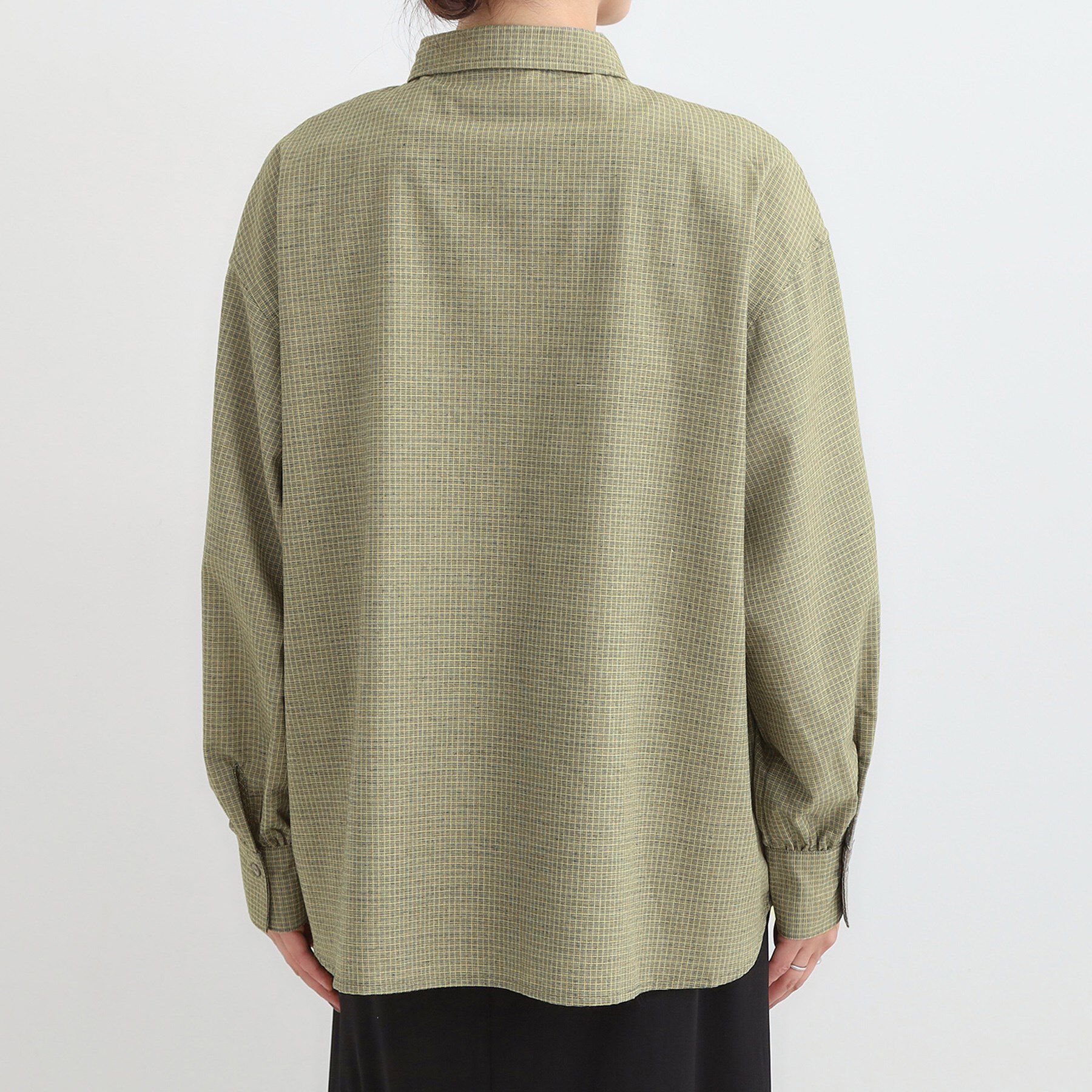 SHOO･LA･RUE「【着丈選べる】オーバーサイズのチェックシャツ」|シャツ・ブラウス|