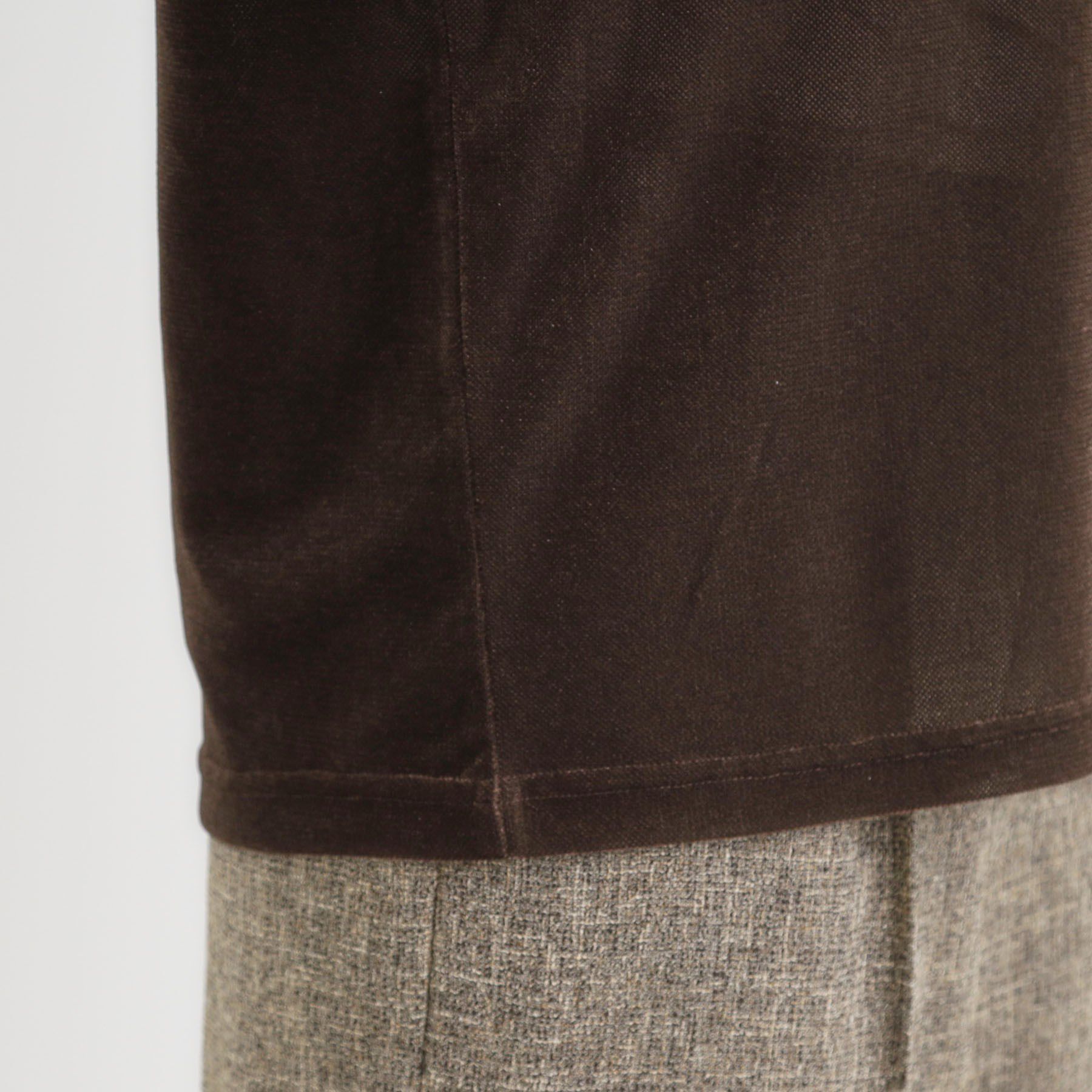 SHOO･LA･RUE「【洗える/S-LL】上品見え ベロア調シアートップス」|Tシャツ・カットソー|