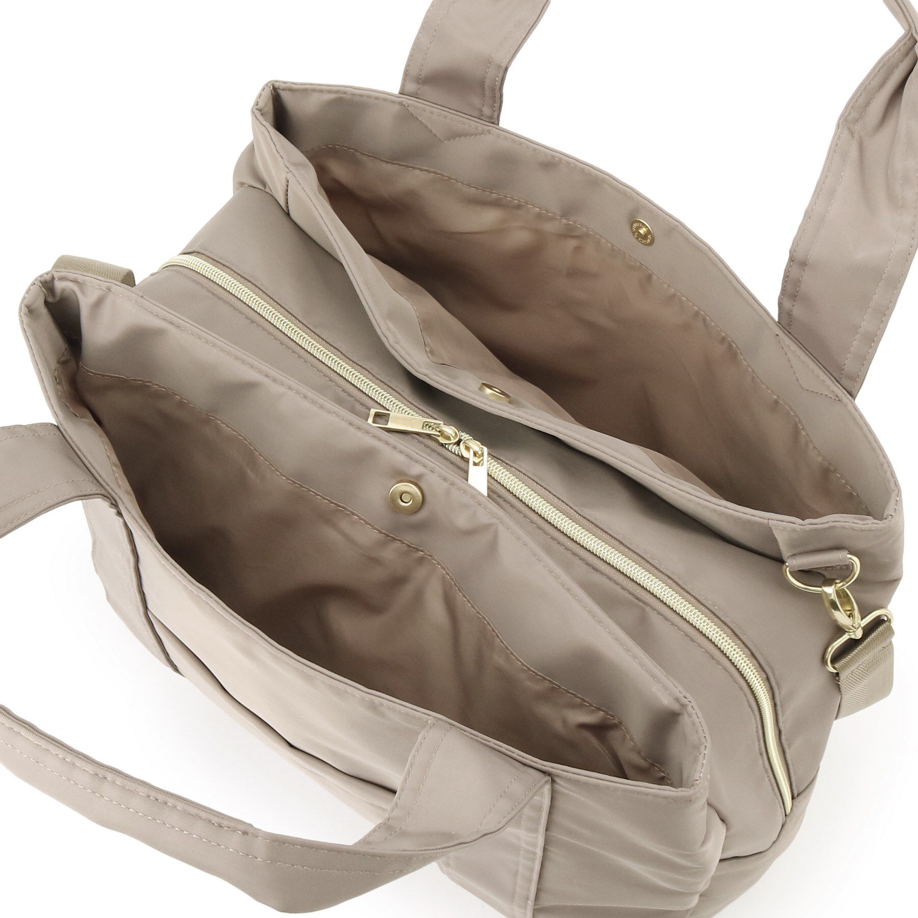 SHOO･LA･RUE「【撥水】両あおりビッグトートバッグ【2WAY】」|トートバッグ|