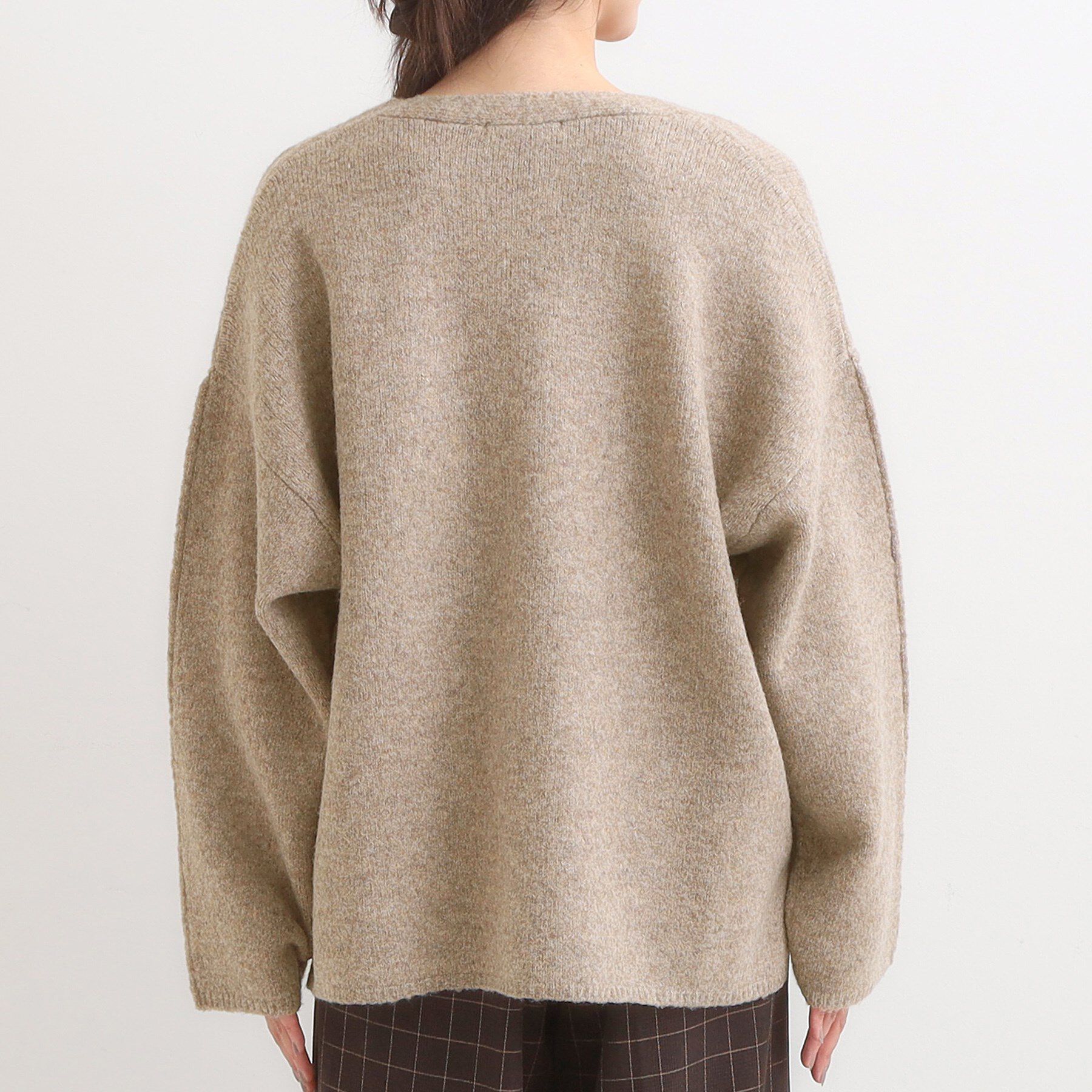 SHOO･LA･RUE「【洗濯機可】ふわっと軽く羽織れる オーバーサイズカーディガン」|カーディガン|