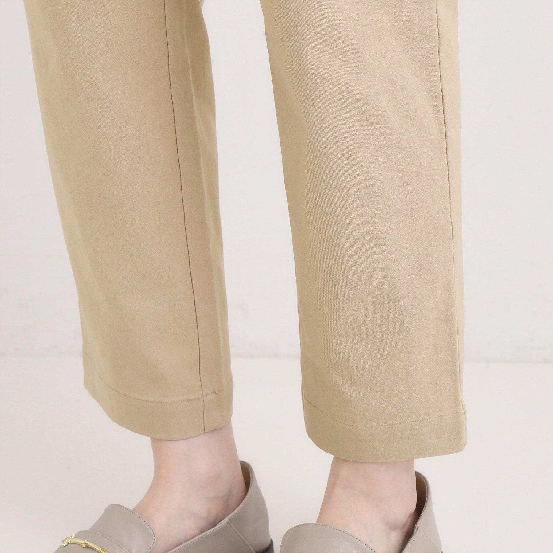 SHOO･LA･RUE「【高レビュー/洗濯機可/SS-LL】あったか裏起毛 のびのびストレッチ テーパードパンツ」|その他|