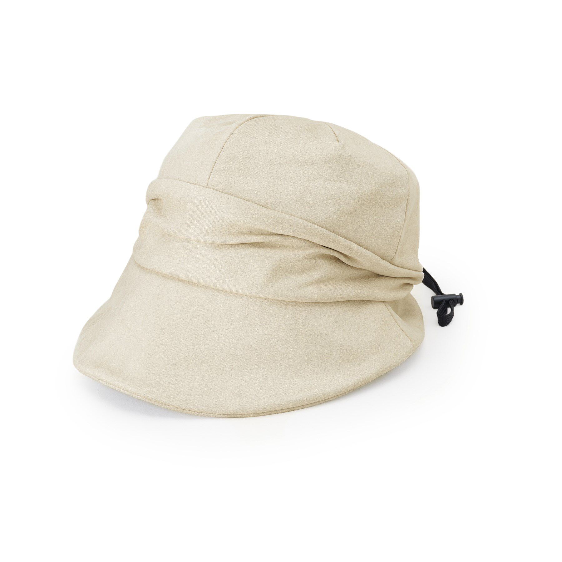 SHOO･LA･RUE「スエード調すっぽりキャスケット」|キャップ・キャスケット|ライトベージュ(05