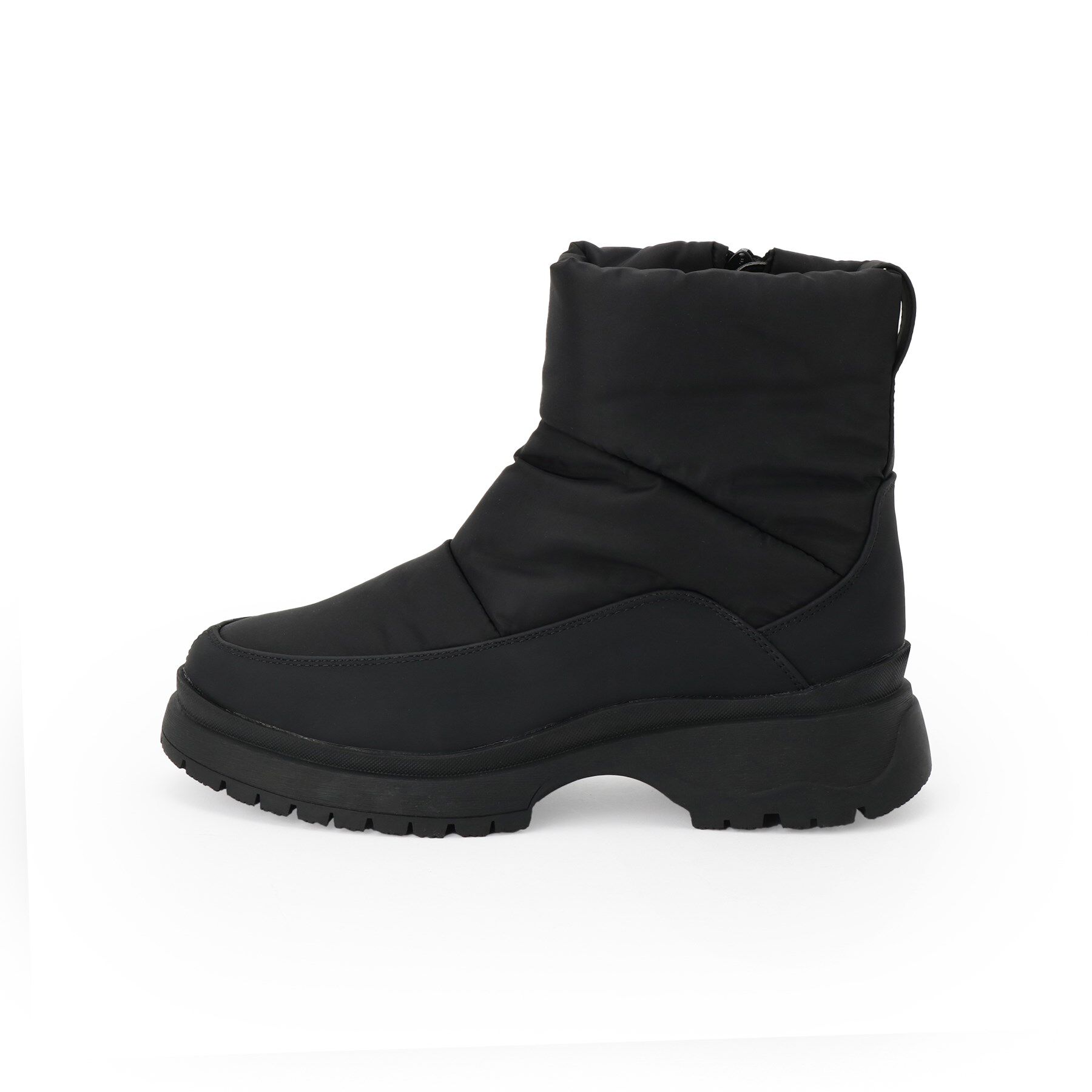 SHOO･LA･RUE「あったかキルティングブーツ」|ショートブーツ|