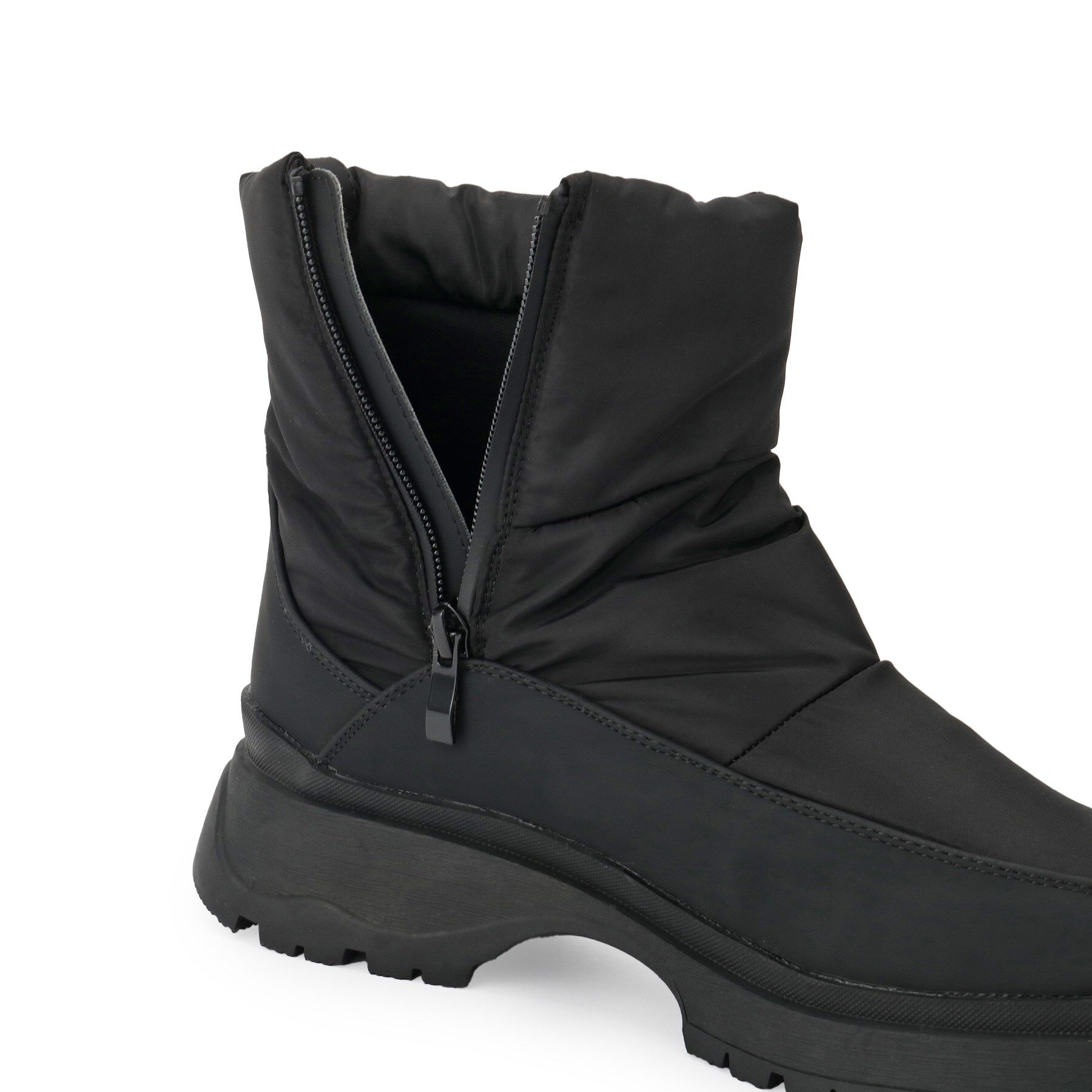 SHOO･LA･RUE「あったかキルティングブーツ」|ショートブーツ|