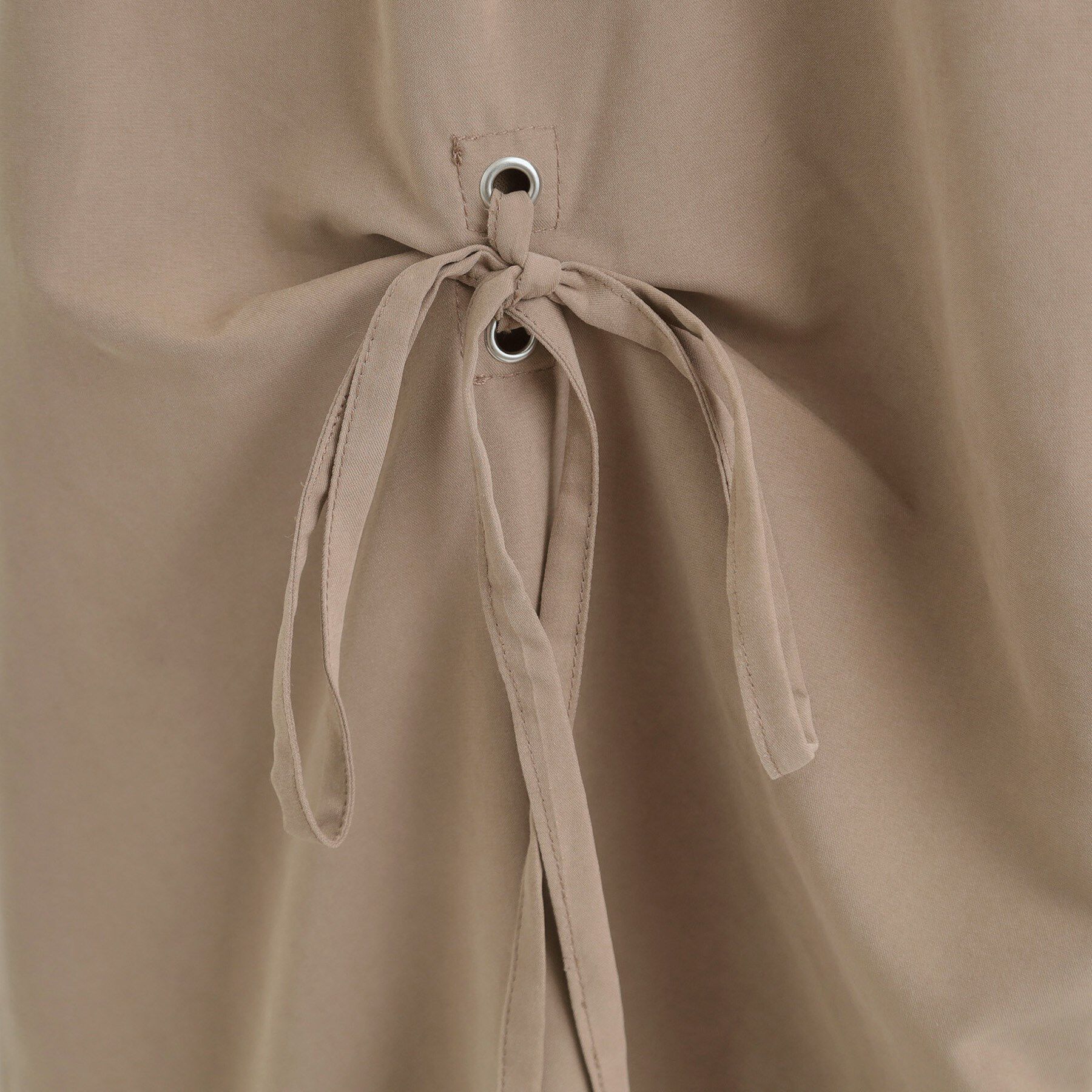 SHOO･LA･RUE「リボンタック ピーチ起毛 フレアスカート」|スカート|