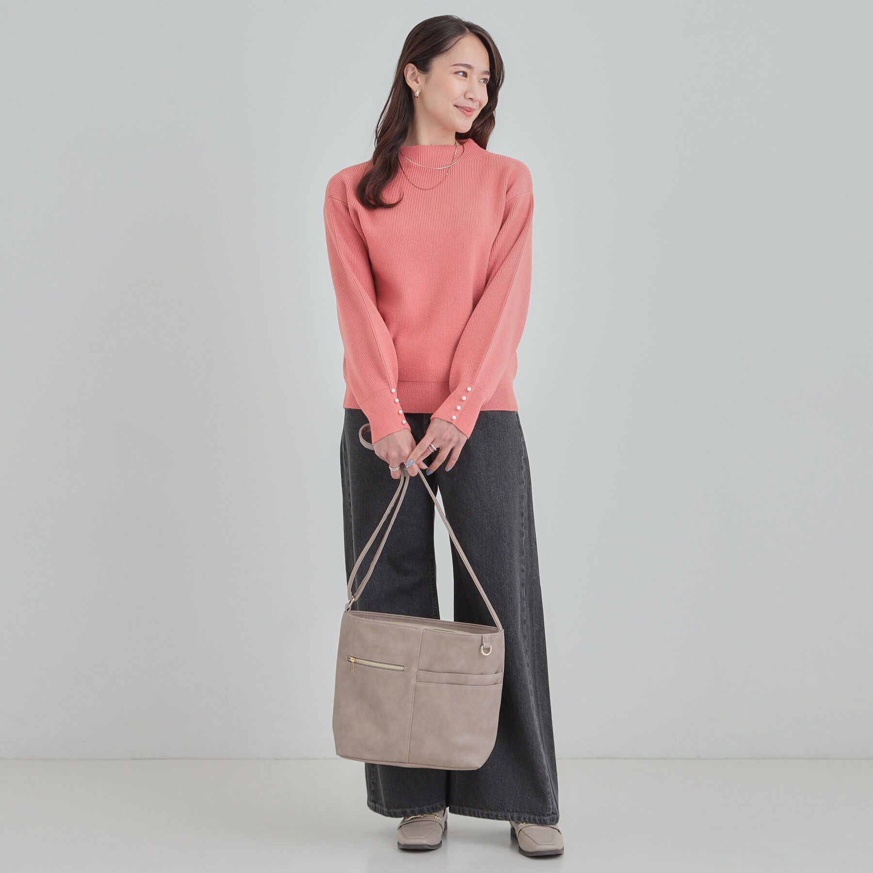 SHOO･LA･RUE「【8ポケット】フロント切り替えショルダーバッグ」|ショルダー・メッセンジャー|