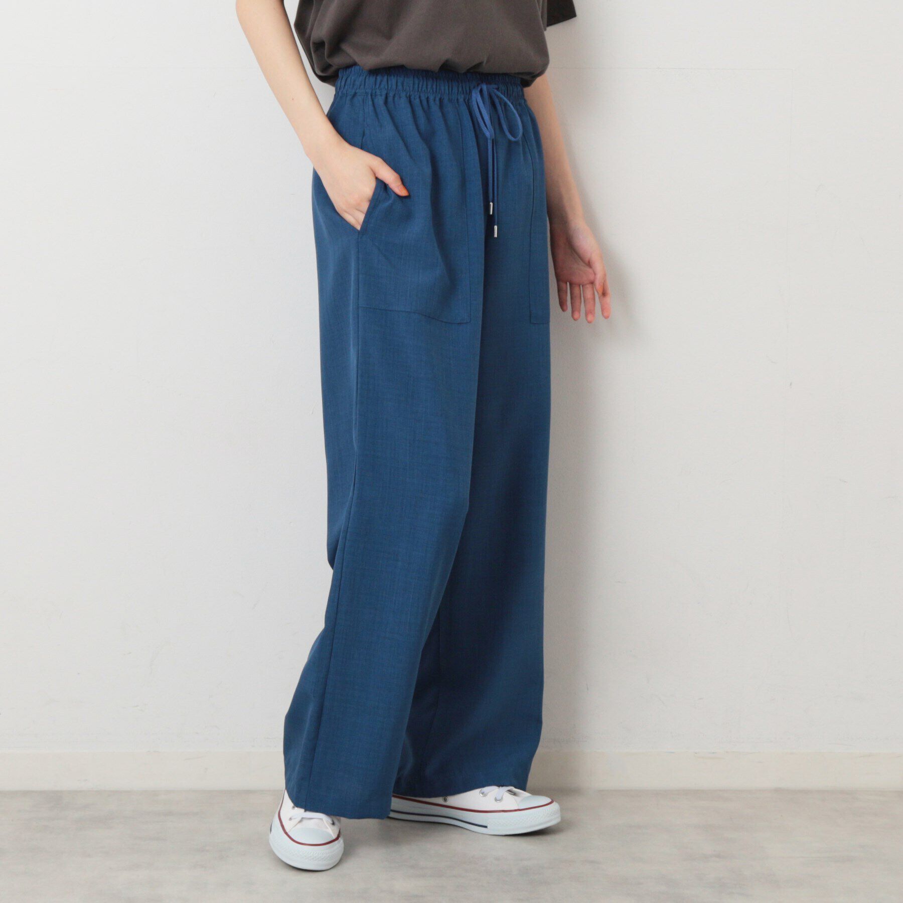 Dessin「【ウエストゴム・洗える】アウトポケット付きパンツ（XS～L）」|その他|