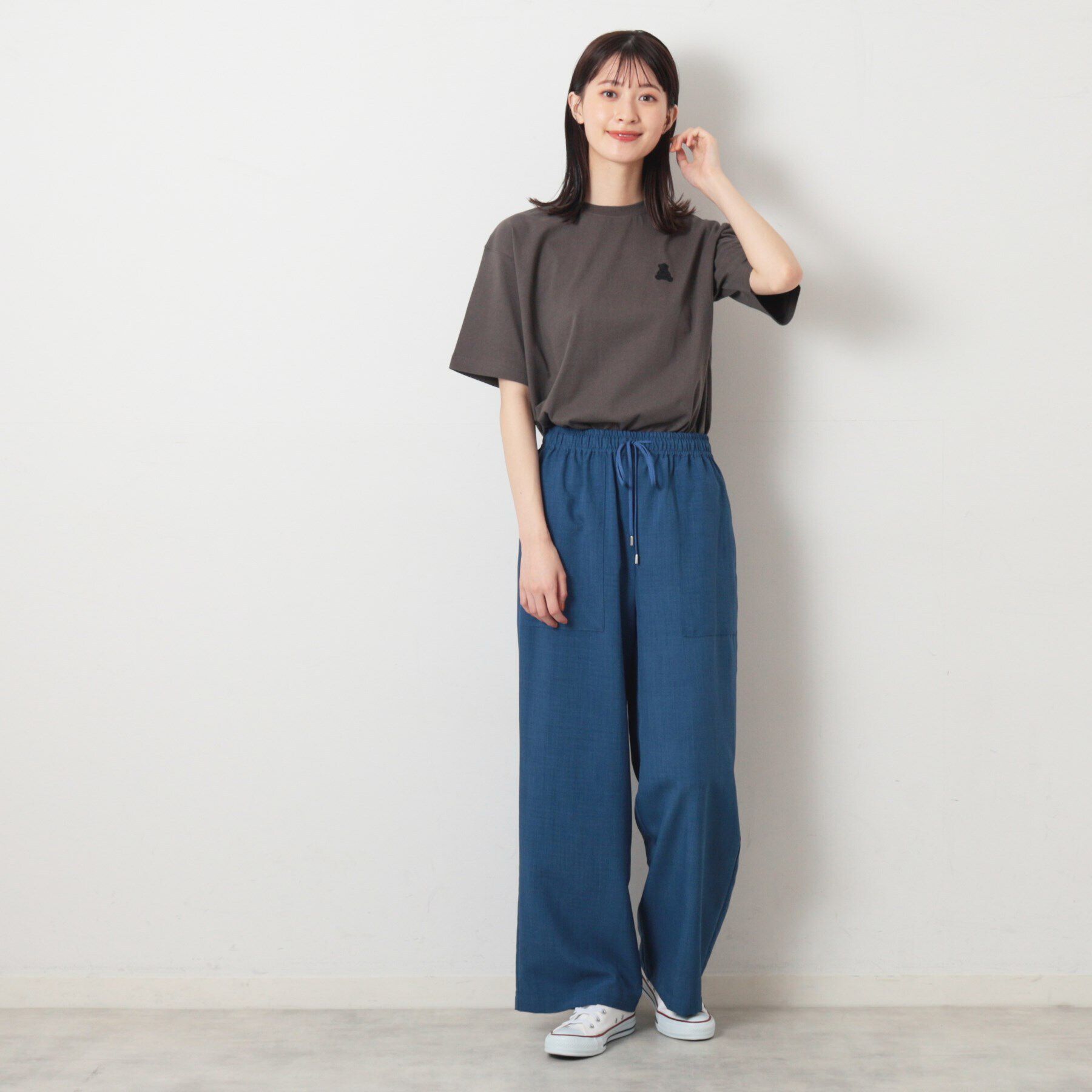 Dessin「【ウエストゴム・洗える】アウトポケット付きパンツ（XS～L）」|その他|