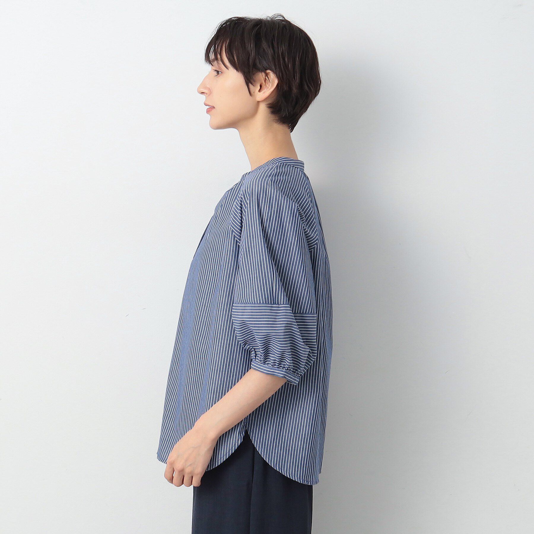 Dessin「【洗える】ランタンスリーブブラウス（XS～L）」|シャツ・ブラウス|