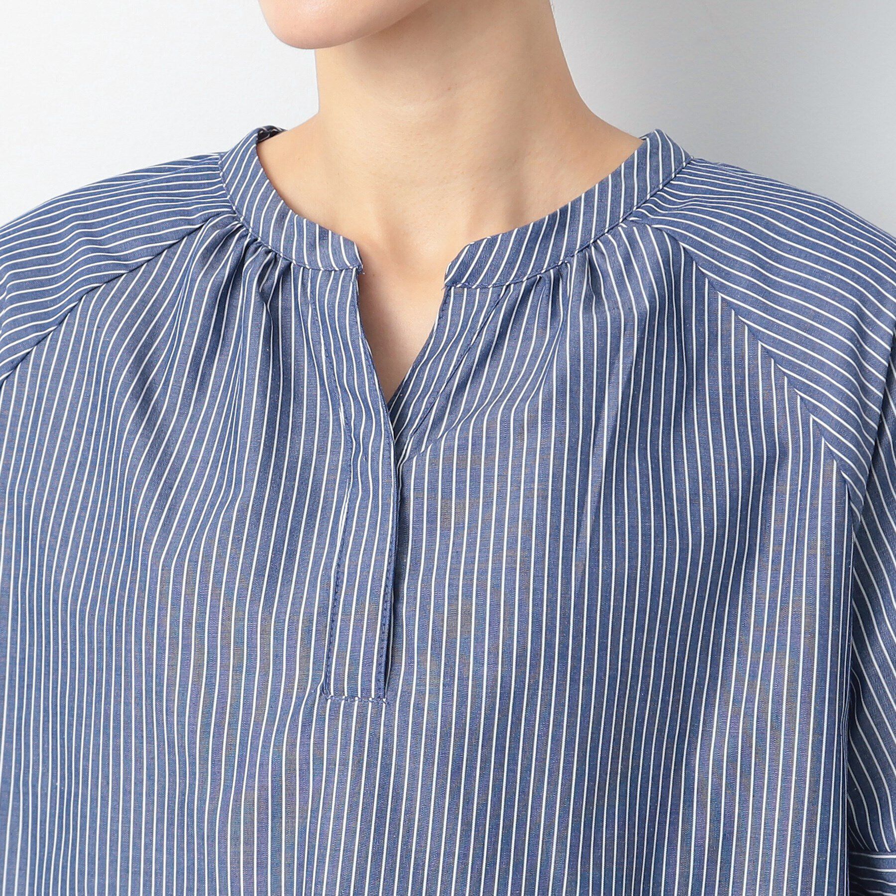 Dessin「【洗える】ランタンスリーブブラウス（XS～L）」|シャツ・ブラウス|