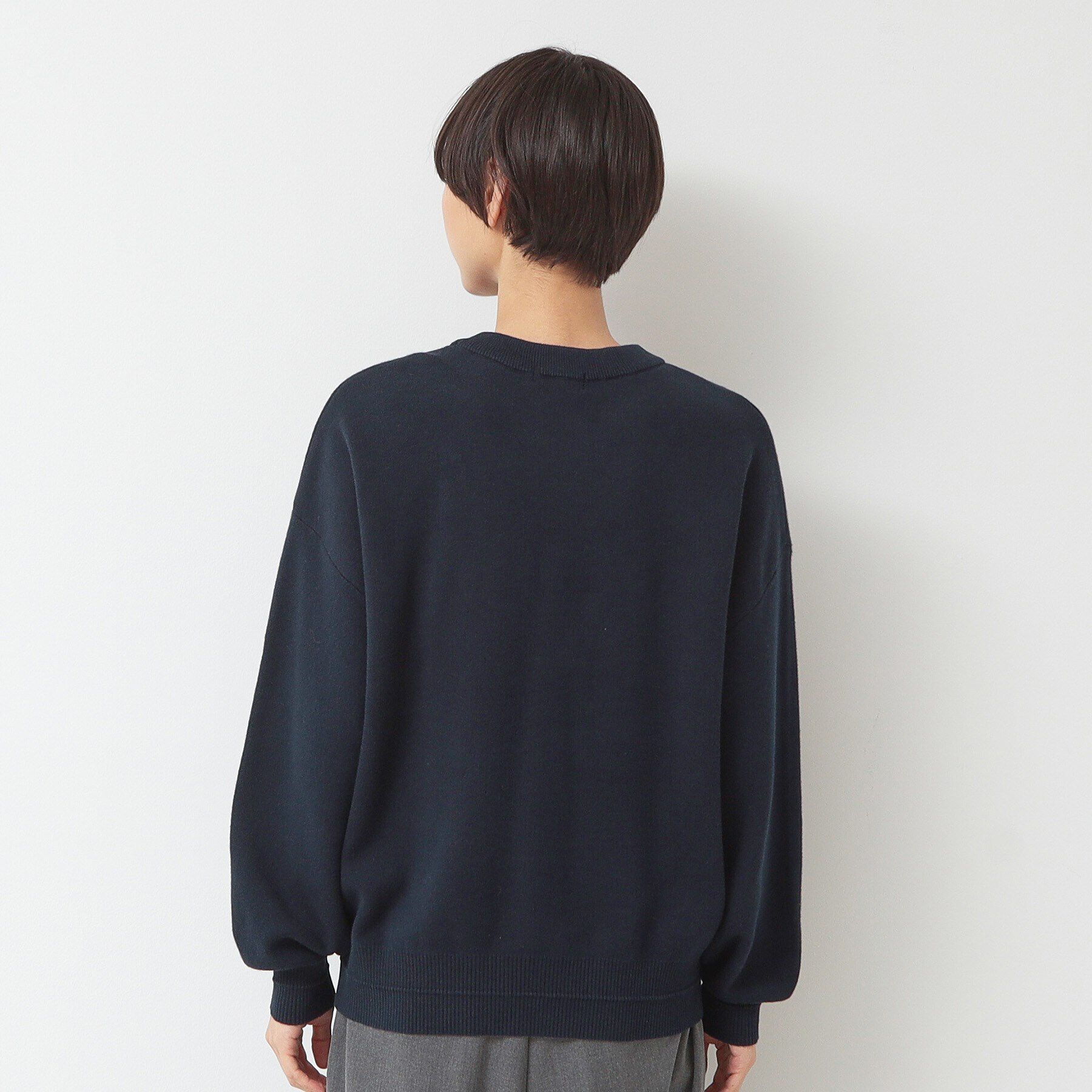 Dessin「【洗える】サガラ刺繍ロゴニット（XS～L）」|ニット・セーター|