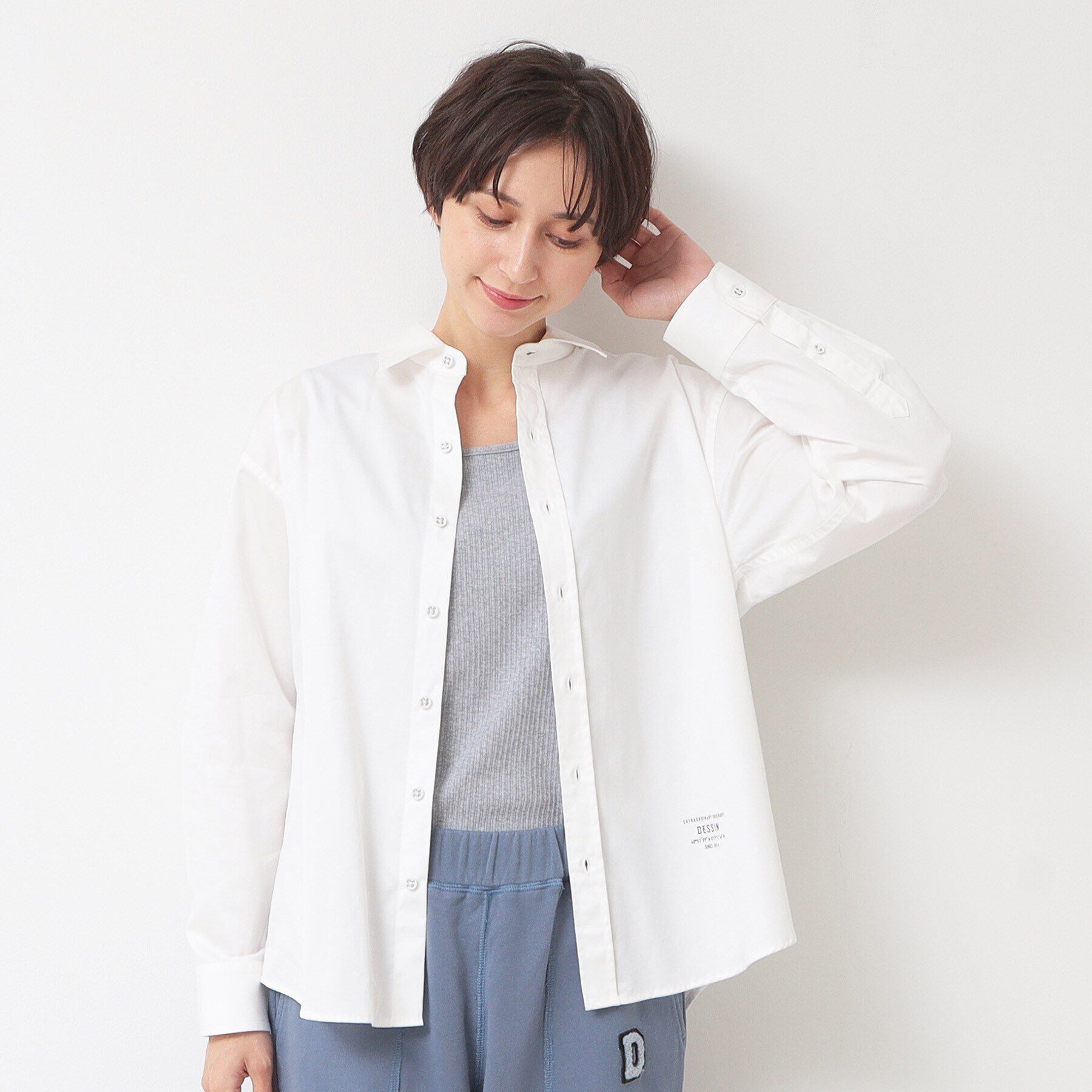 Dessin「【ユニセックス】オーバーサイズシャツ」|シャツ・ブラウス|