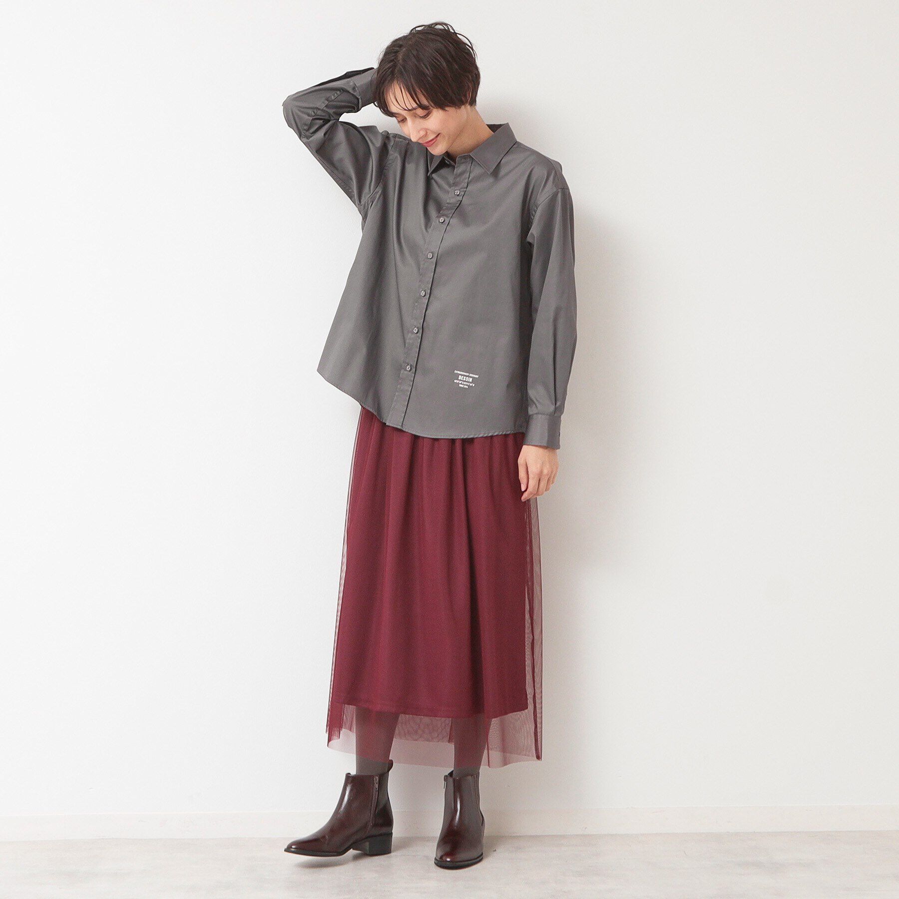 Dessin「【ユニセックス】オーバーサイズシャツ」|シャツ・ブラウス|