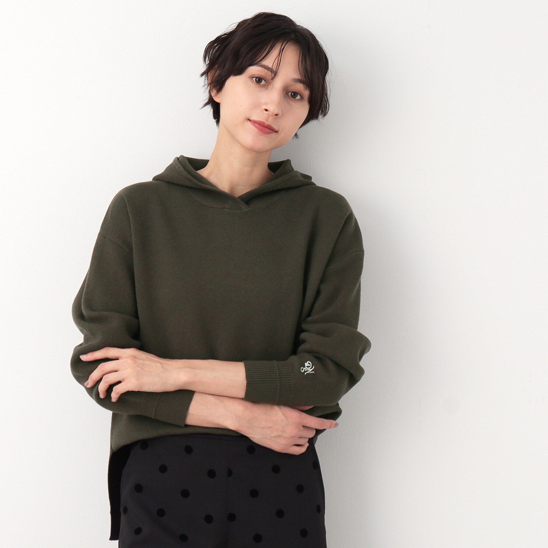 Dessin「【シリーズ累計1万枚！3シーズンOK・洗える】ちょうどいいパーカ」|ニット・セーター|