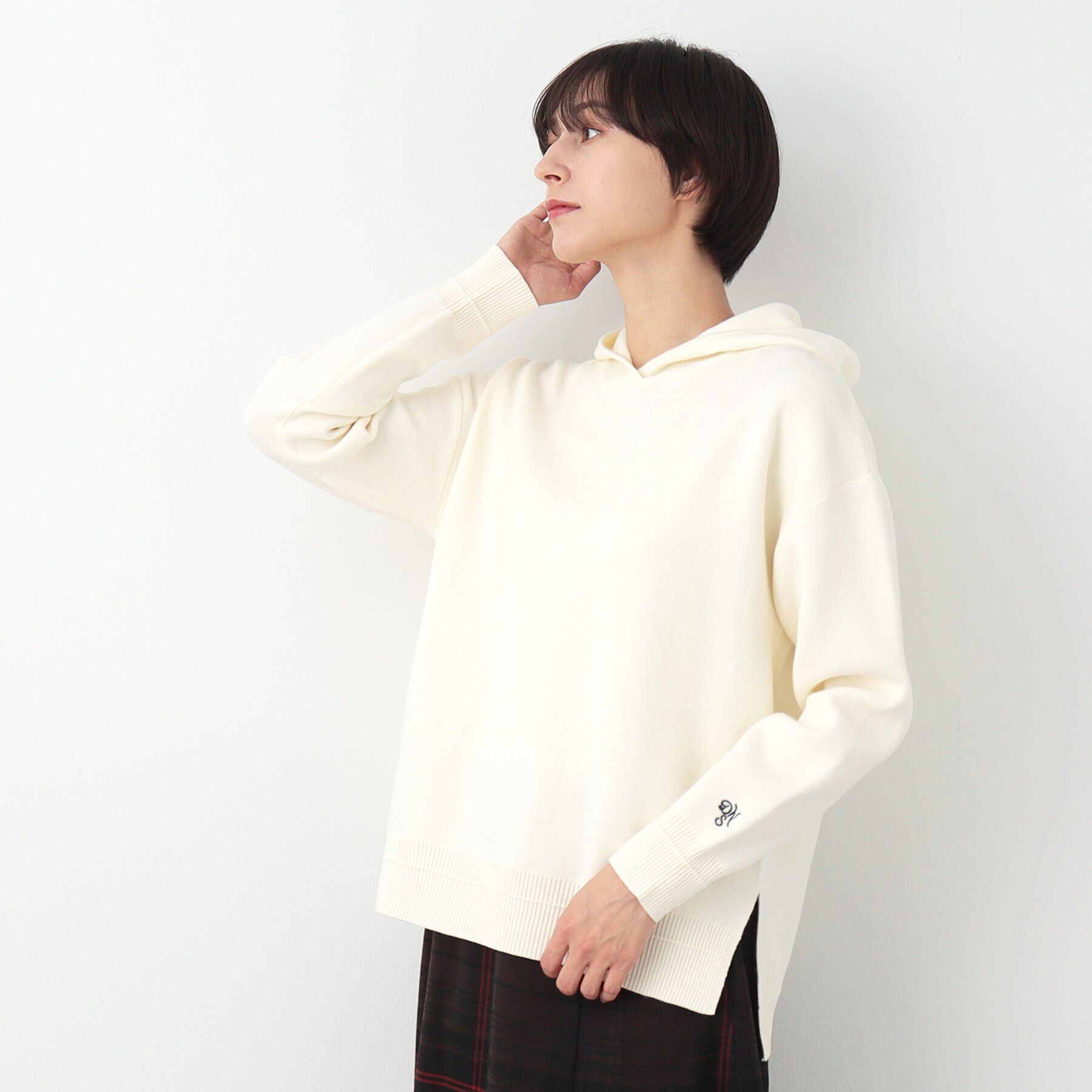 Dessin「【シリーズ累計1万枚！3シーズンOK・洗える】ちょうどいいパーカ」|ニット・セーター|