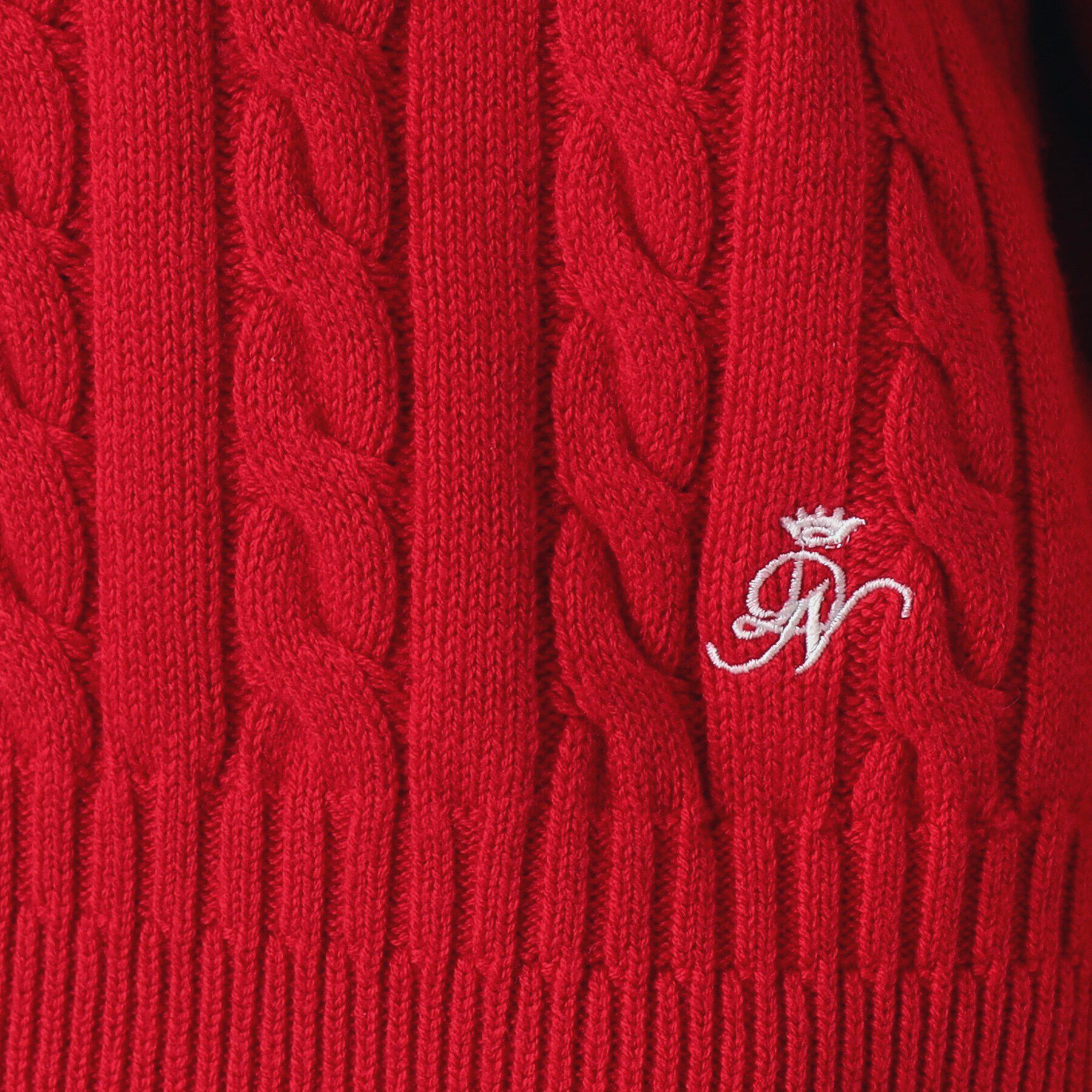 Dessin「【ユニセックス・洗える】ケーブル編みニット」|ニット・セーター|