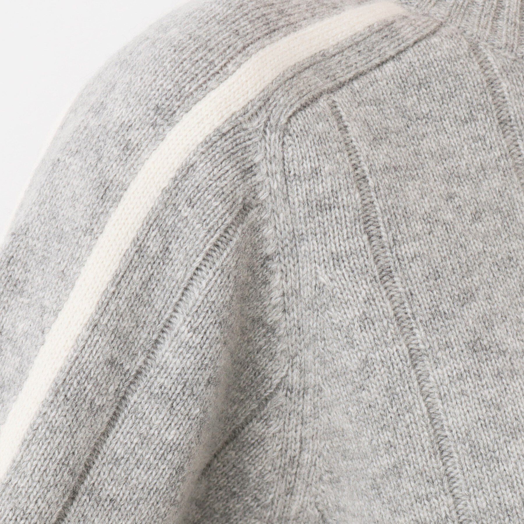 Dessin「【ユニセックス・ハミルトンラムズウール】ライン入りニット（XS～L）」|ニット・セーター|