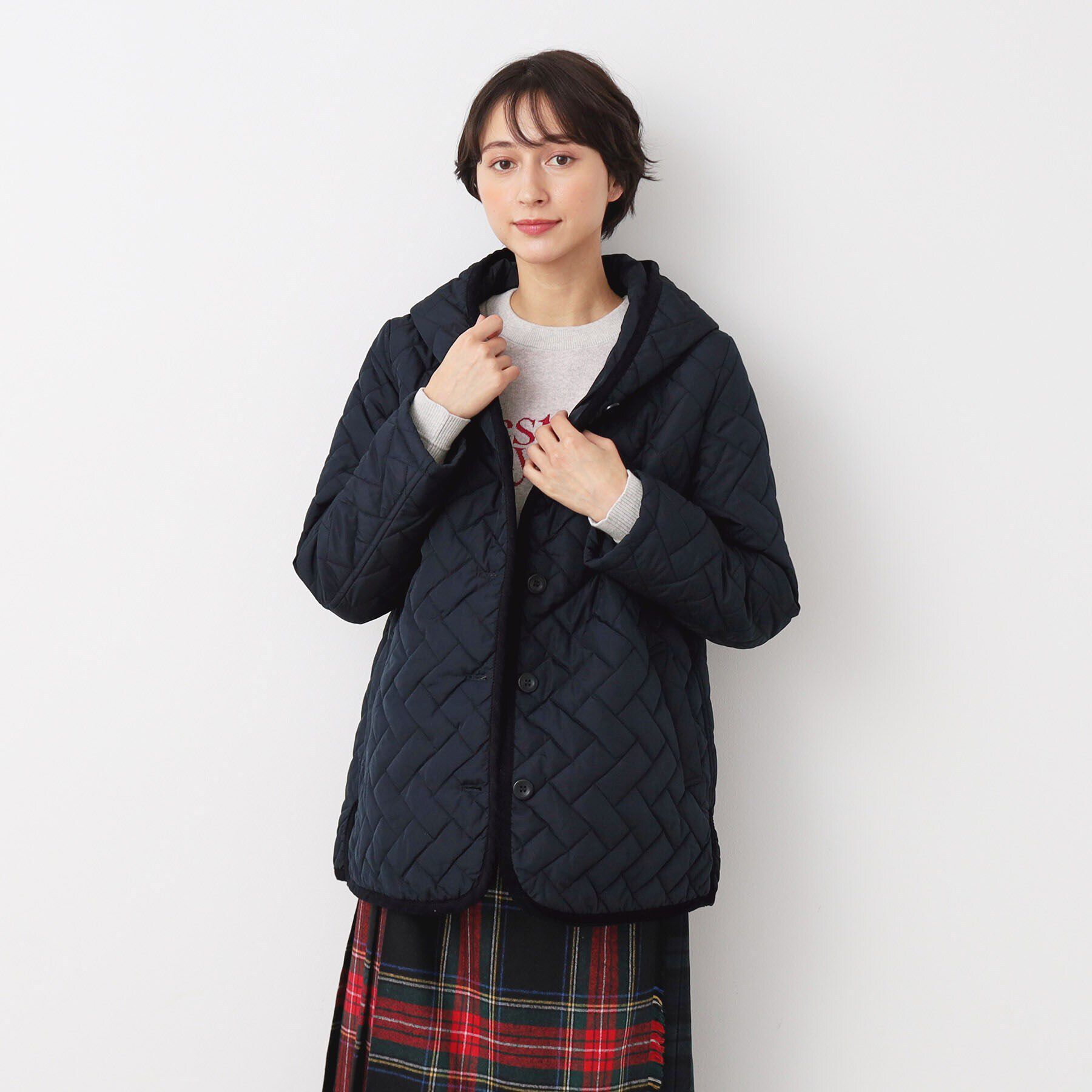 Dessin「キルトフーデッドジャケット（S～L）」|ブルゾン・スタジャン|