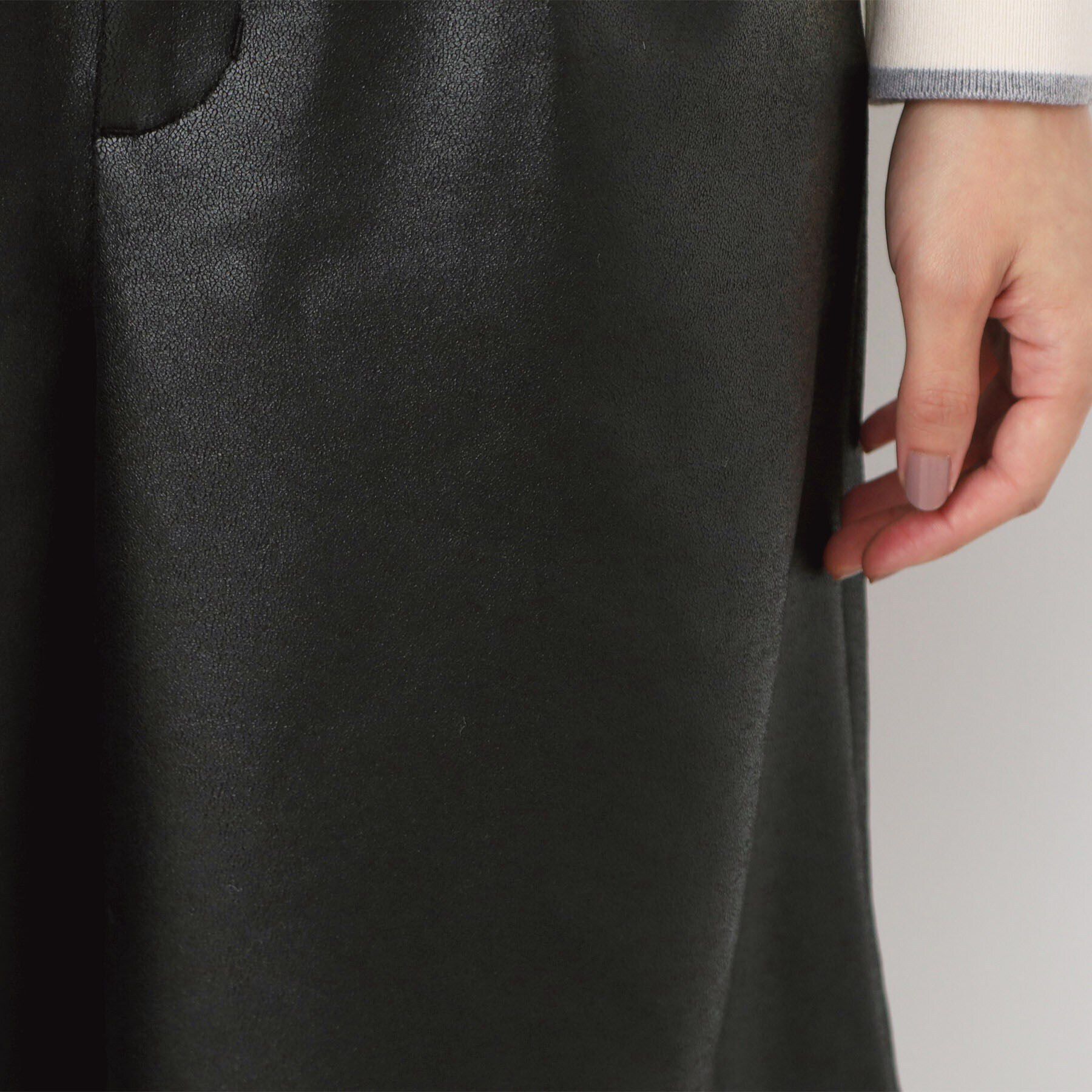 Dessin「【洗える】レザー調ハーフパンツ」|その他|