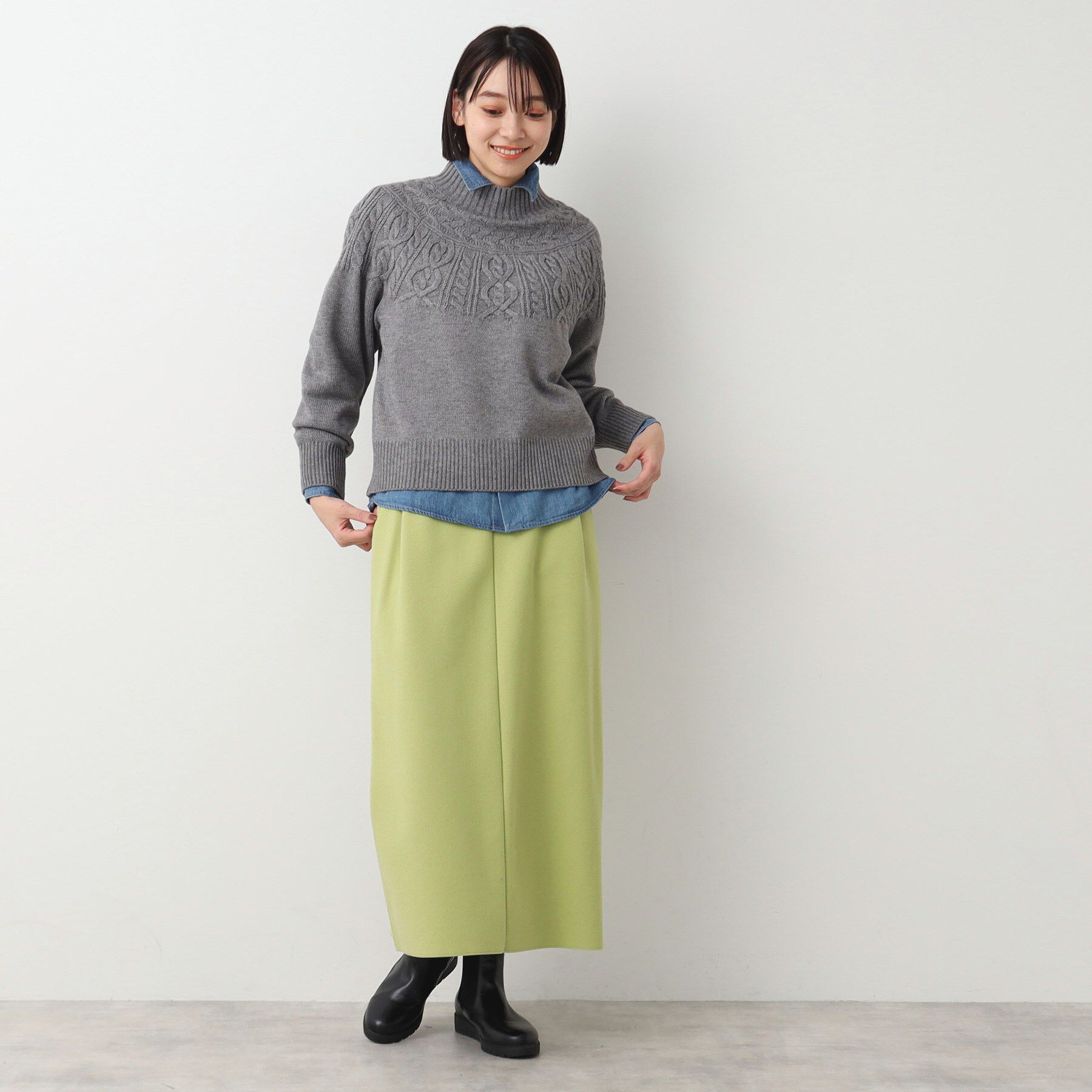 Dessin「ハイウエストタイトスカート（XS～L）」|スカート|