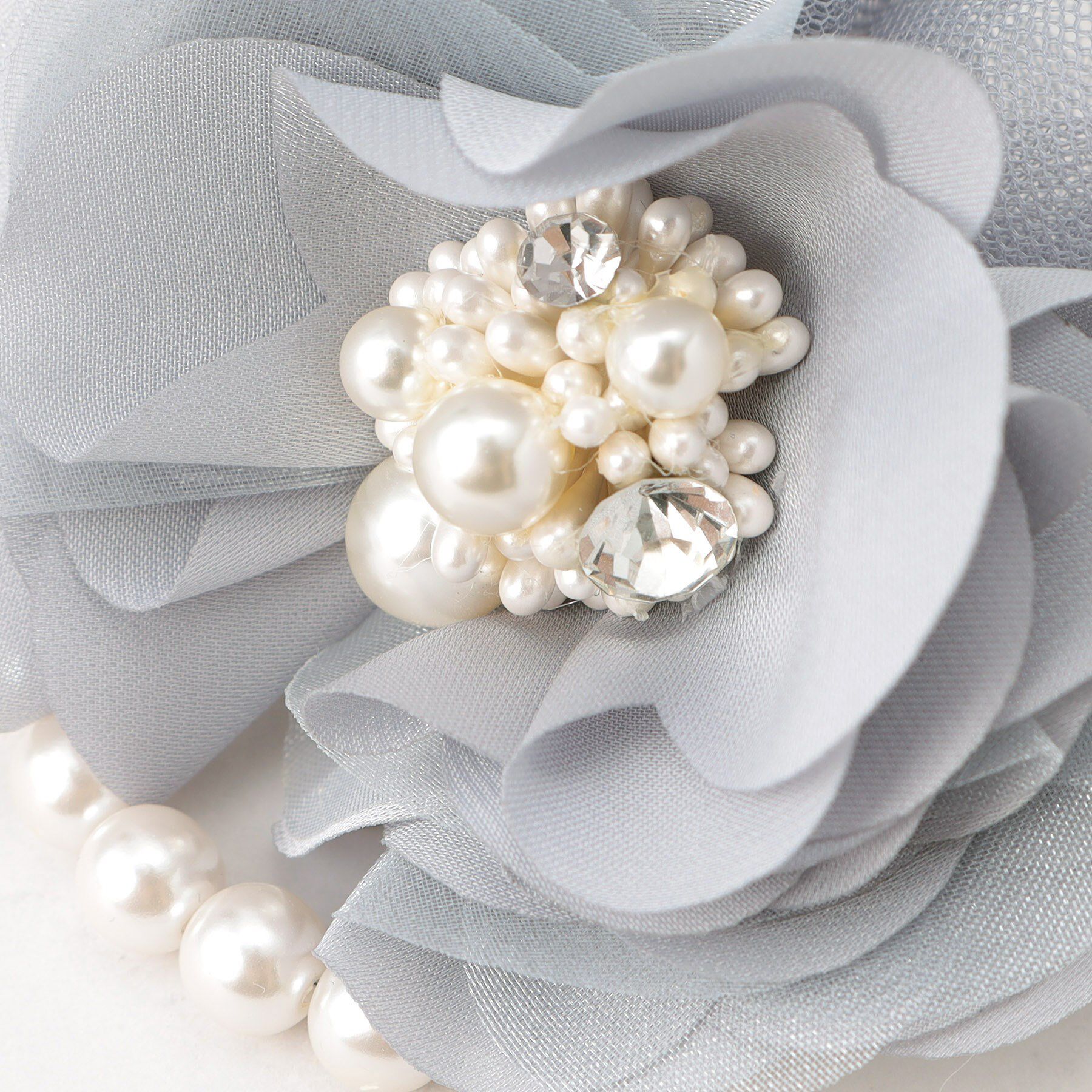 Dessin「【入卒／セレモニー】パール調コサージュ」|ブローチ・コサージュ|