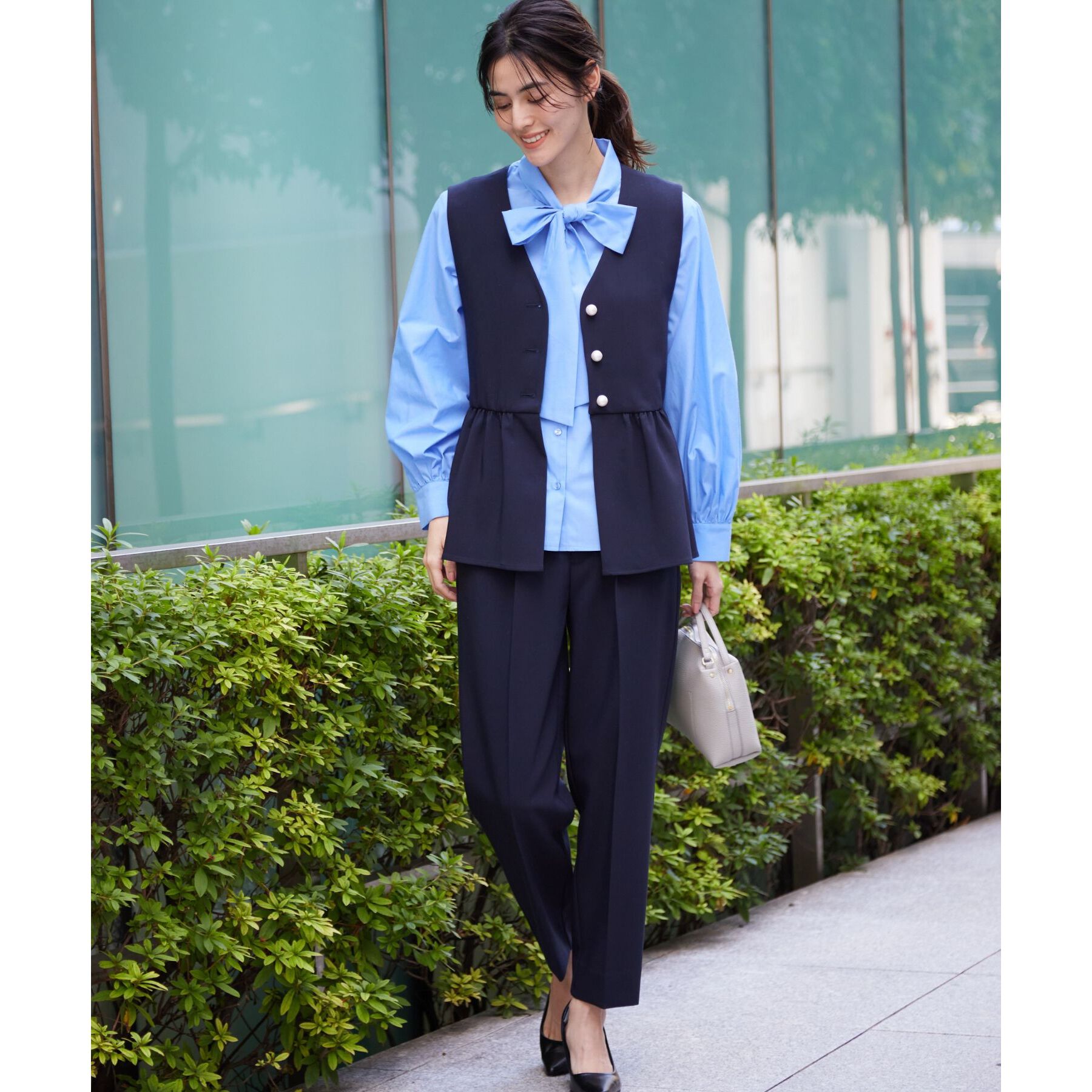 Dessin「【入卒/セレモニー/セットアップ可能/洗える】テーパードパンツ」|その他|