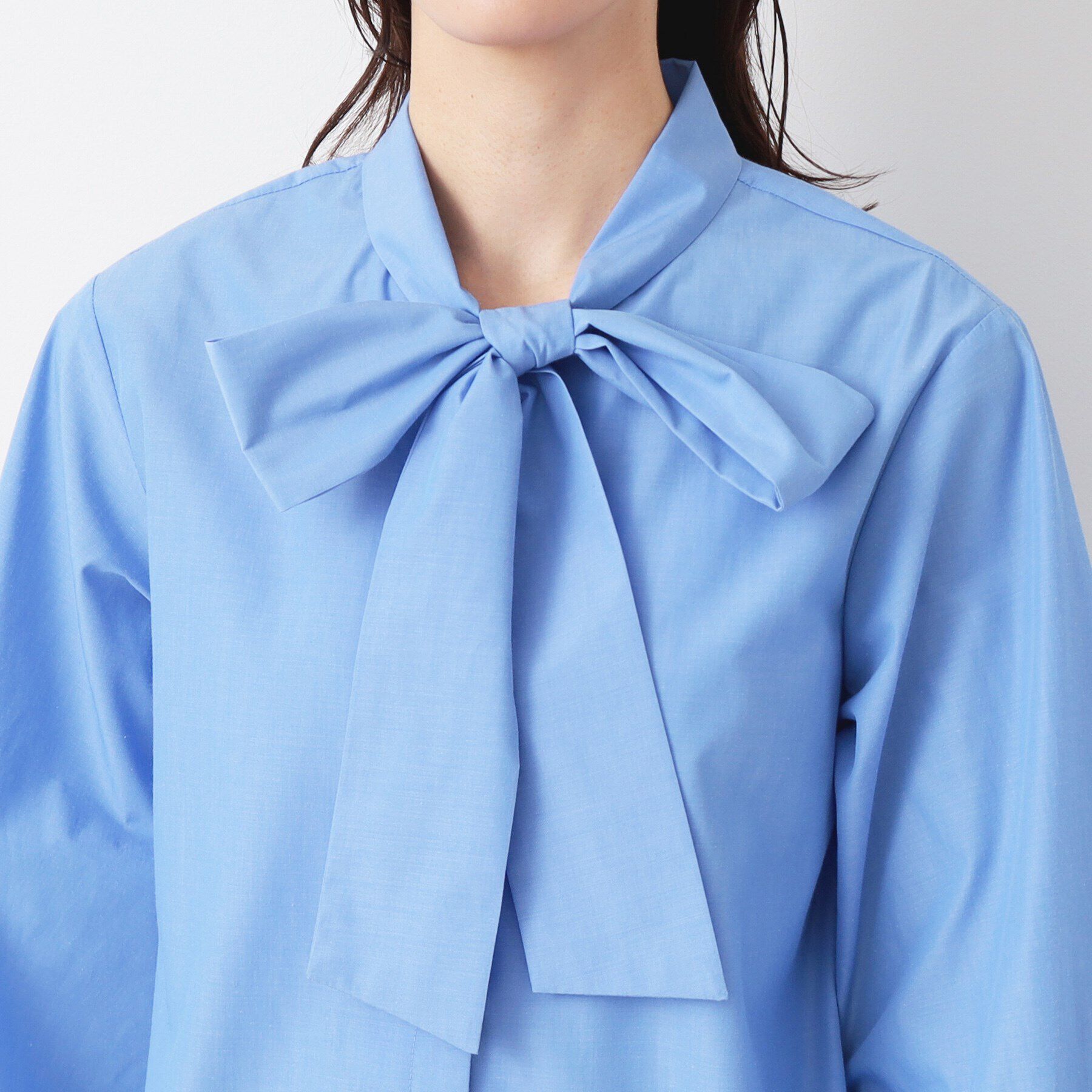 Dessin「【入卒/セレモニー/洗える】ボウタイリボンブラウス」|シャツ・ブラウス|