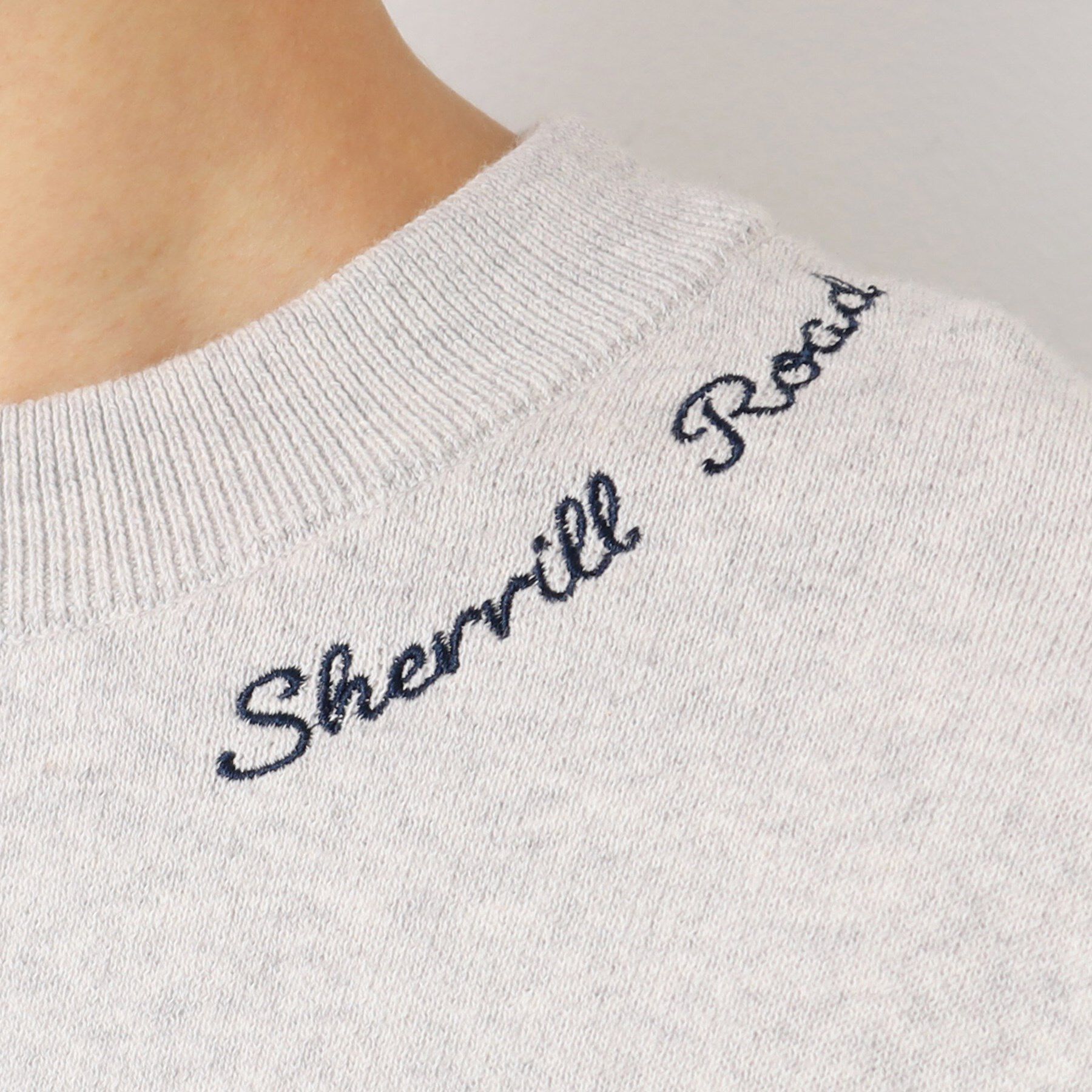 Dessin「【洗える】ロゴ刺繍ジャカードニット（XS～L）」|ニット・セーター|